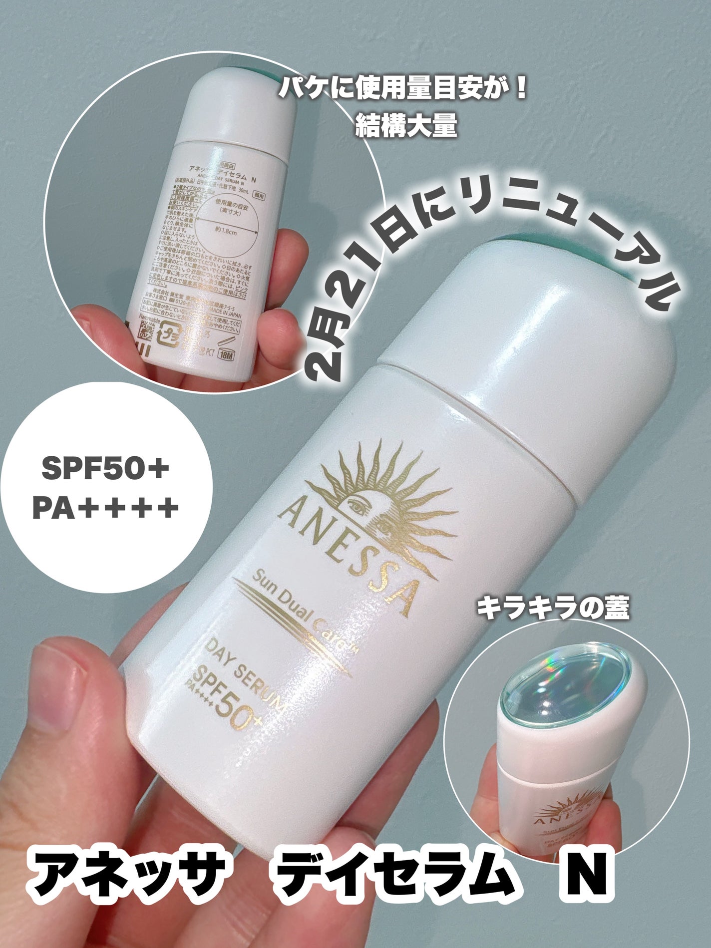 アネッサ デイセラム N/アネッサ/化粧下地を使ったクチコミ(2枚目)