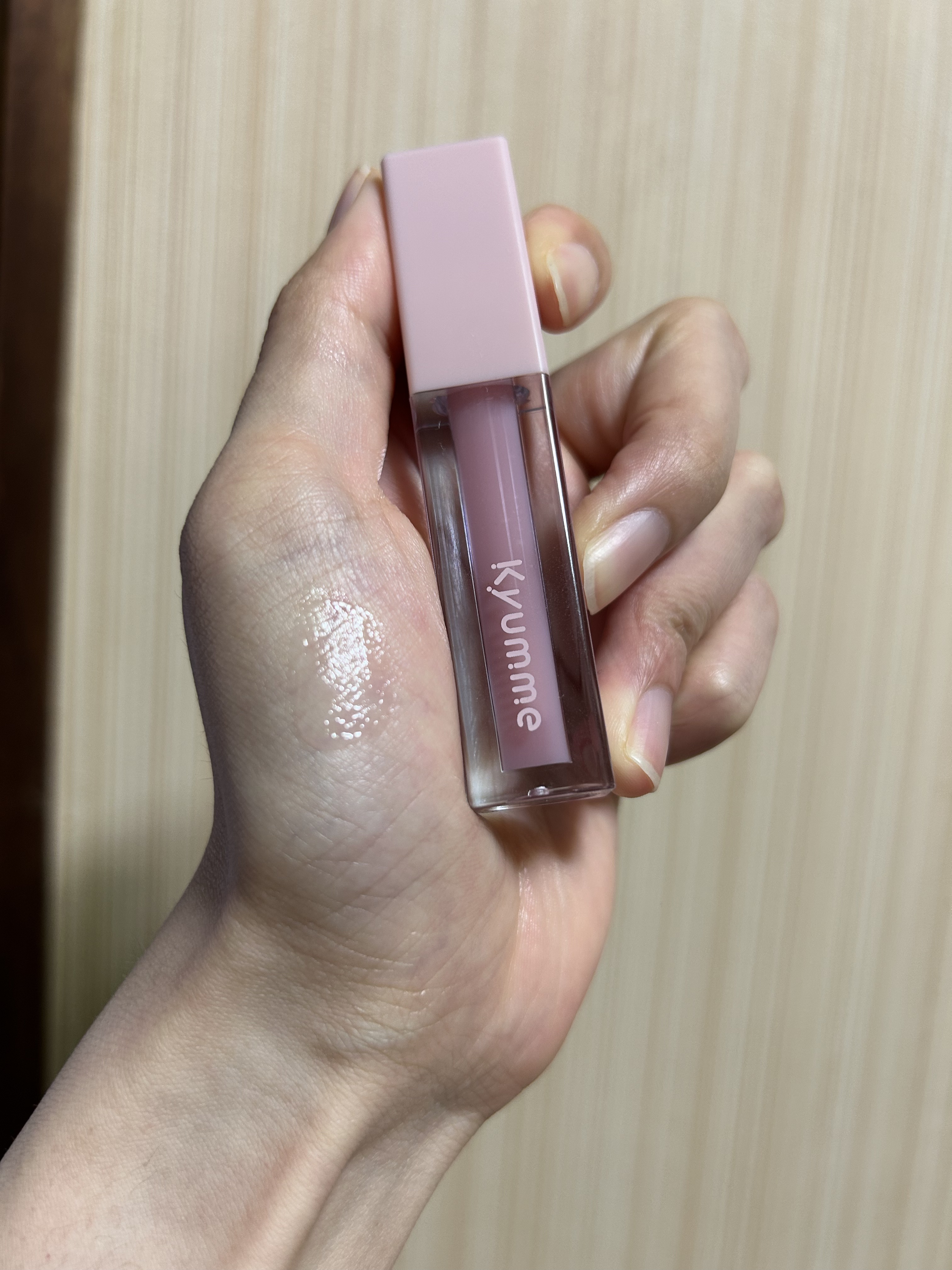 KM リッププランピンググロス/Kyumme/リップグロスを使ったクチコミ（1枚目）