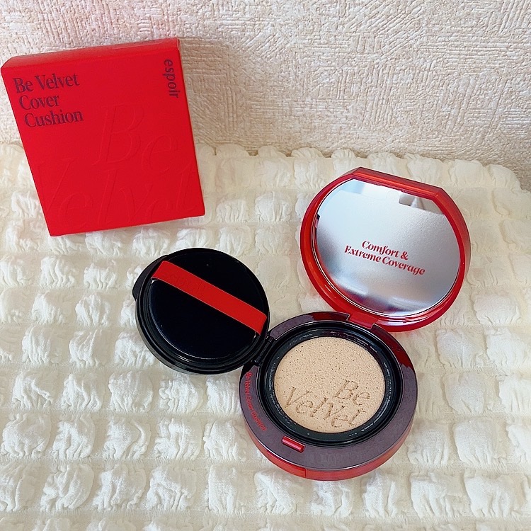 ビーベルベットカバークッション/espoir/クッションファンデーションを使ったクチコミ（2枚目）