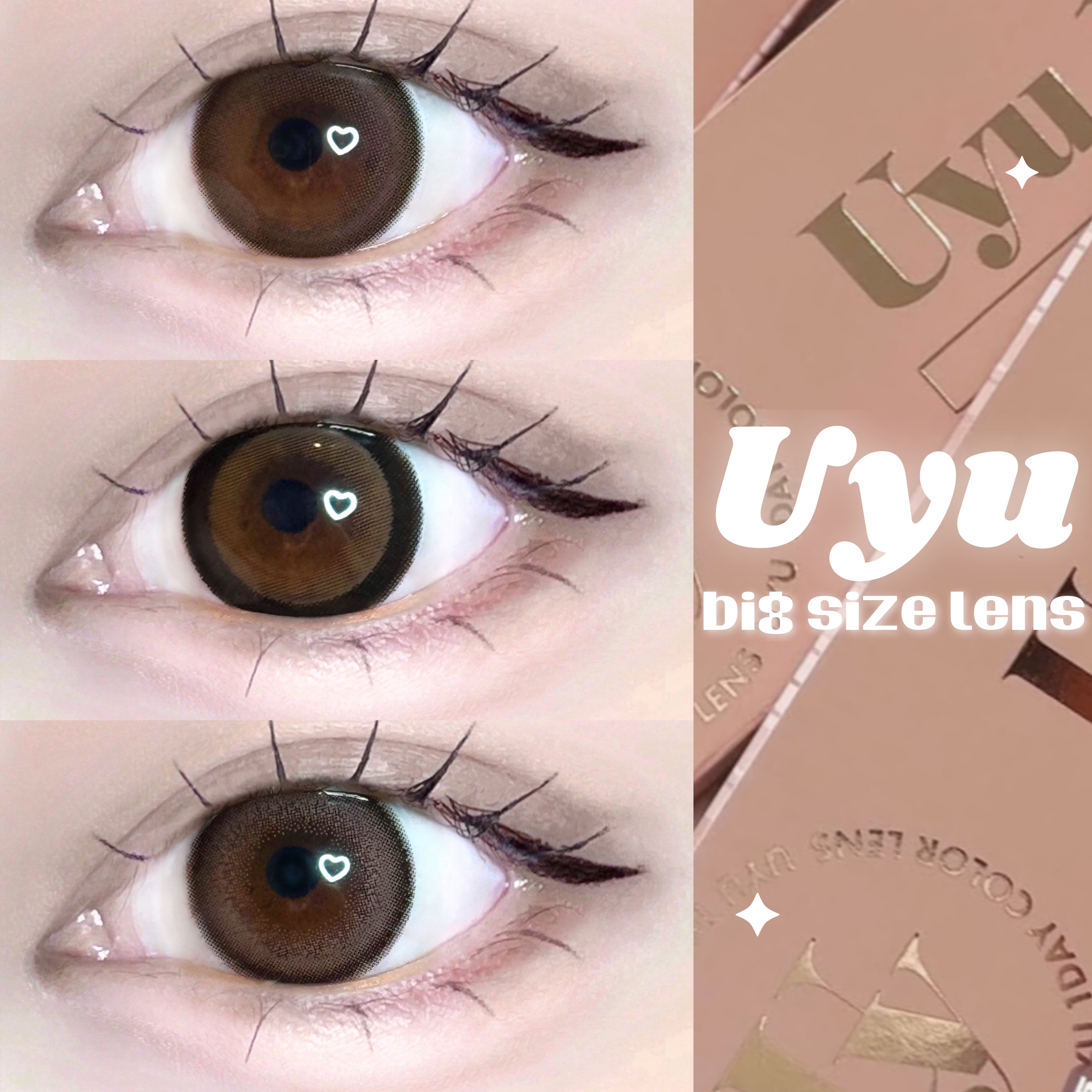 Uyu 1DAY/Uyu/ワンデー（１DAY）カラコンを使ったクチコミ（1枚目）