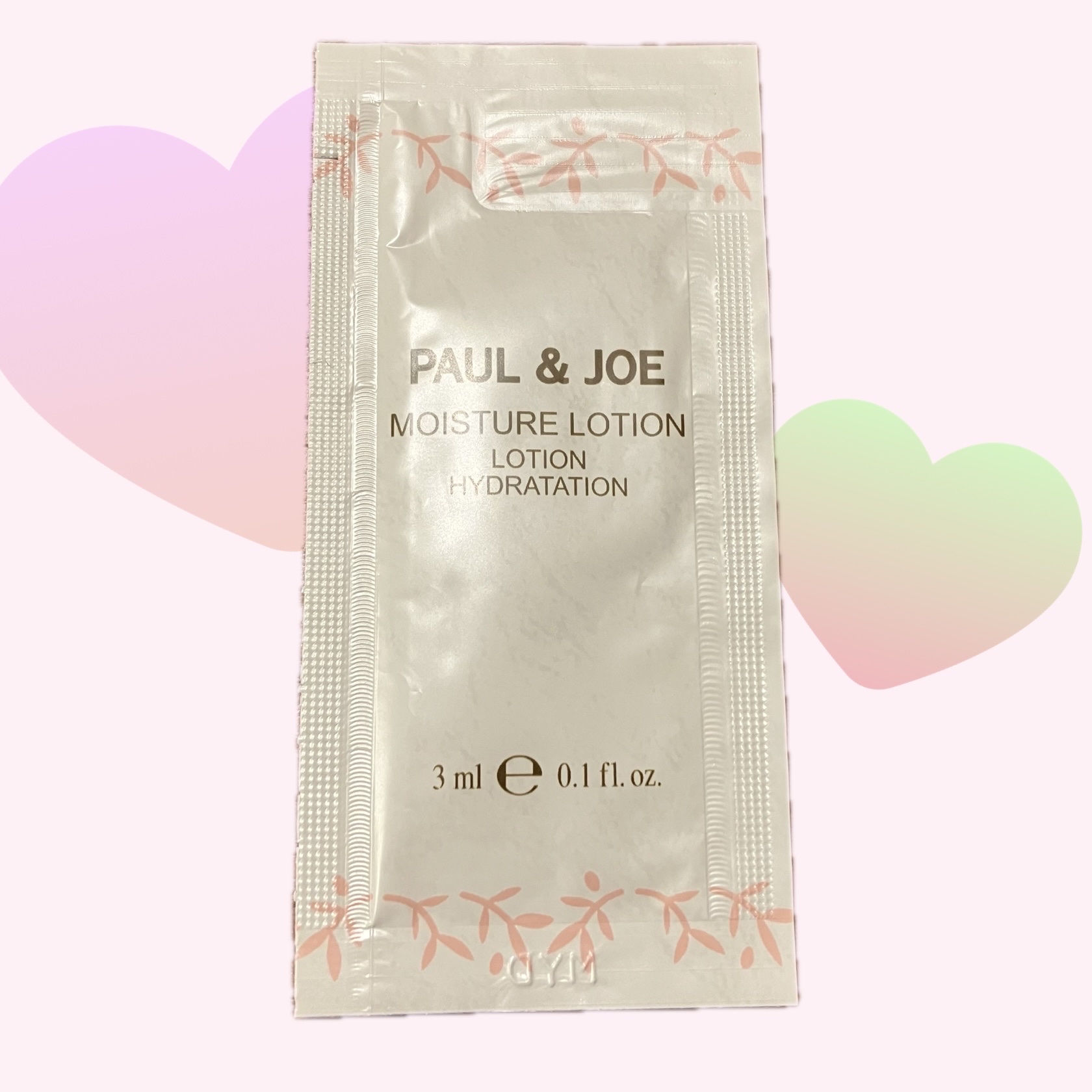 PAUL & JOE BEAUTE モイスチュア ローションのクチコミ「ポルジョ　モイスチュア ローション
店頭でサンプル頂きました♡
1度のみの使用なので評価なしで.....」（1枚目）