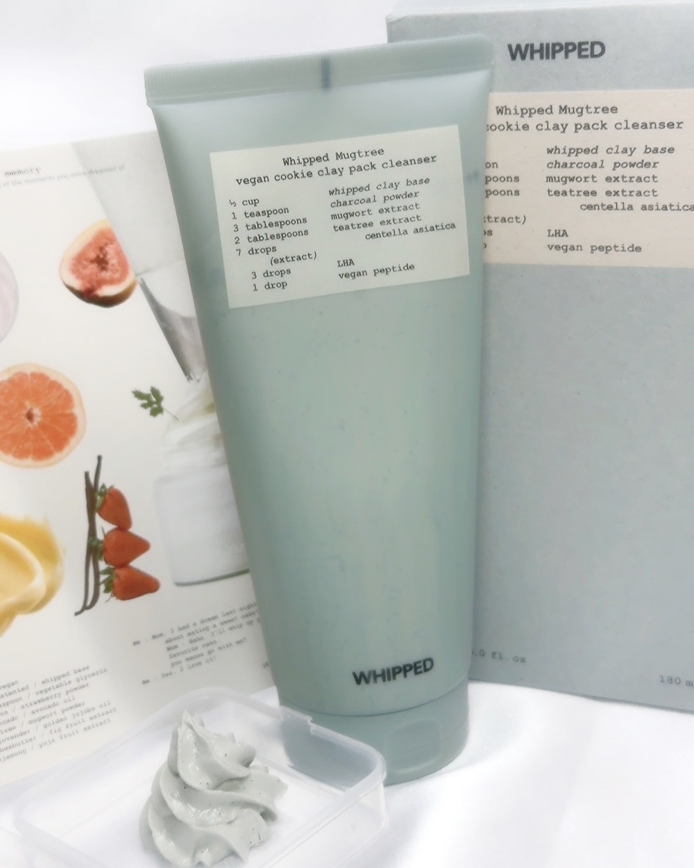 ヴィーガンパッククレンザーチューブ/WHIPPED/洗顔フォームを使ったクチコミ（1枚目）