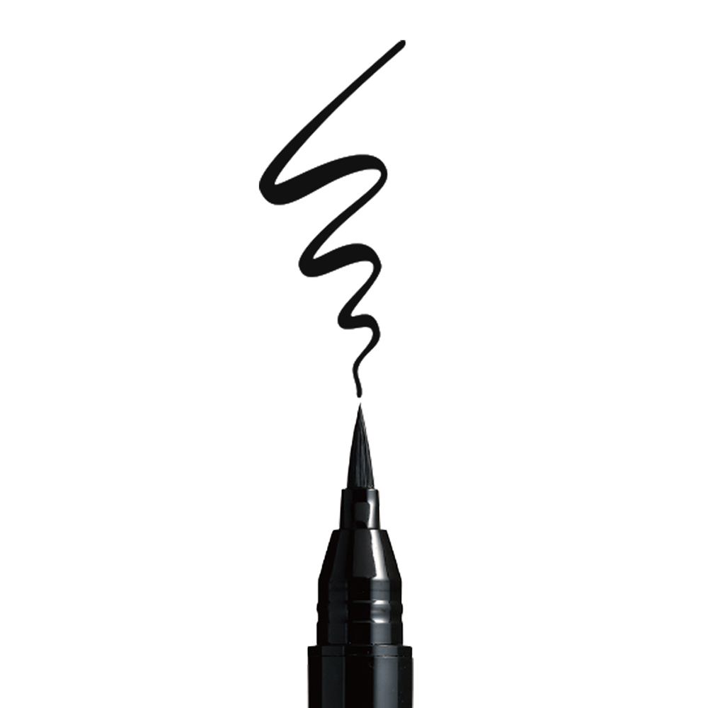 お化粧ふでぺん 目元用 平筆 漆黒