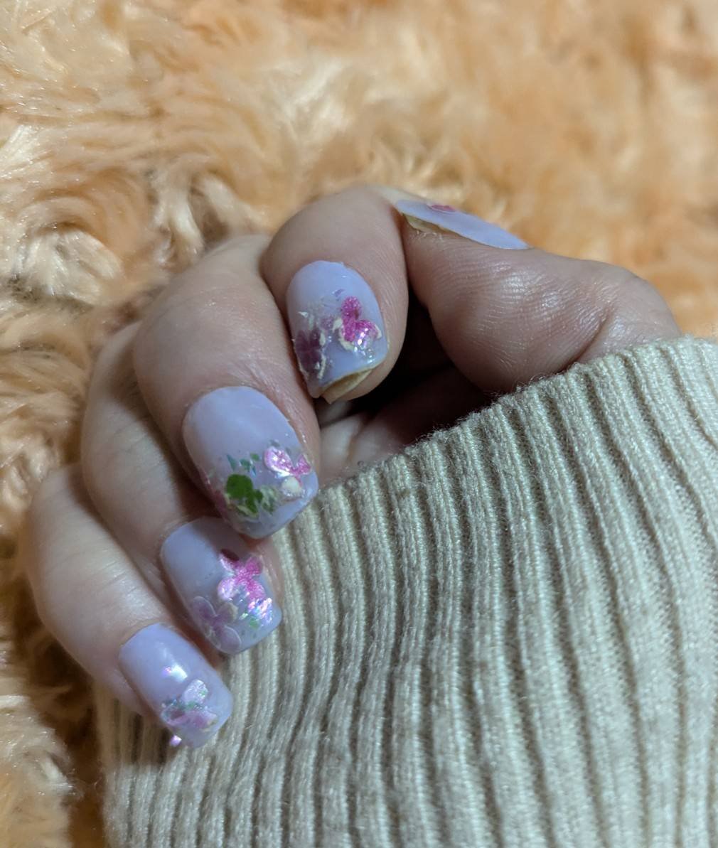 ムードペブルネイル/rom&nd/マニキュアを使ったクチコミ（2枚目）