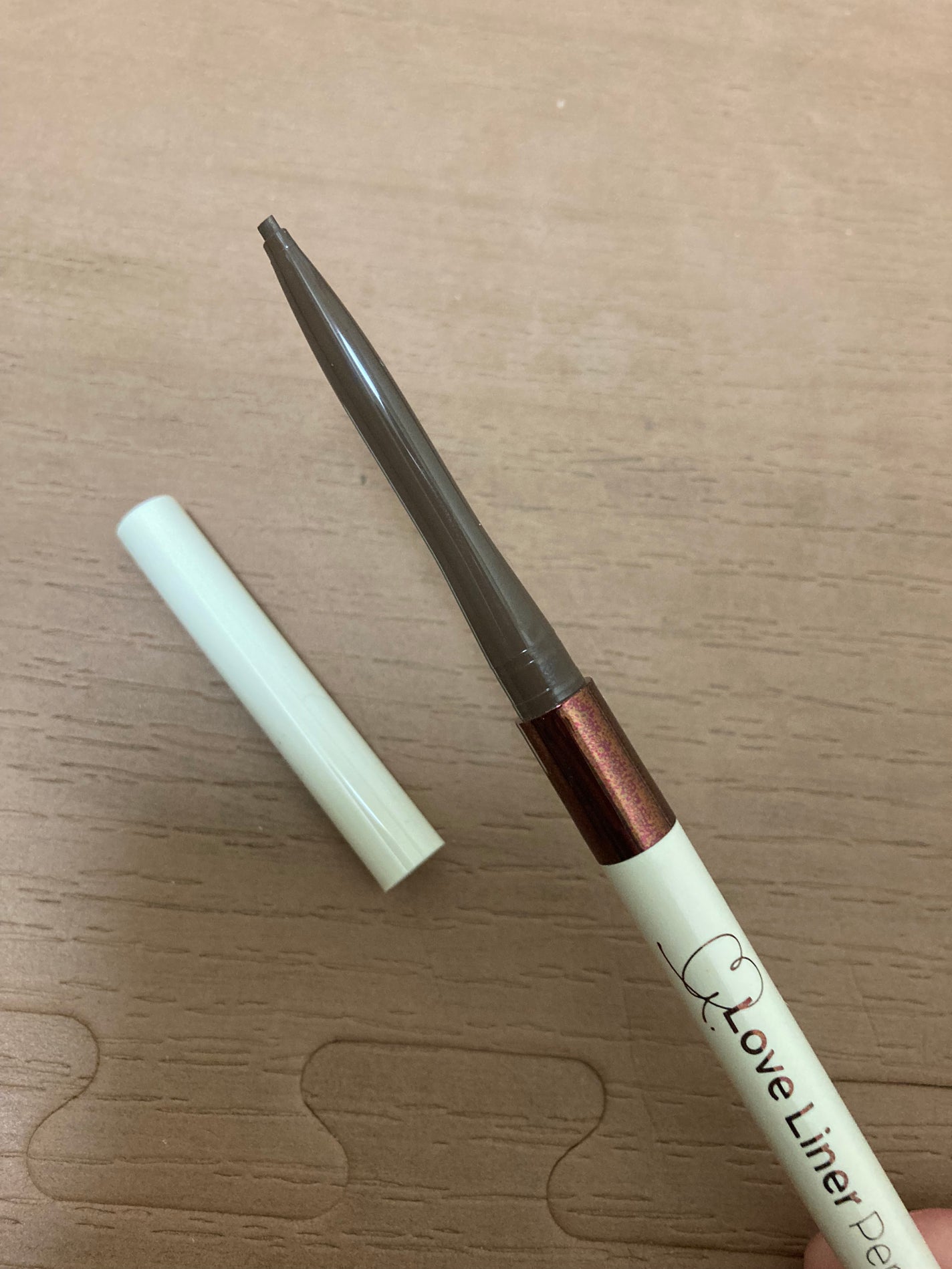 ラブ・ライナー クリームフィットペンシルR 極細楕円芯<アイライナー>/ラブ・ライナー/ペンシルアイライナーを使ったクチコミ(3枚目)