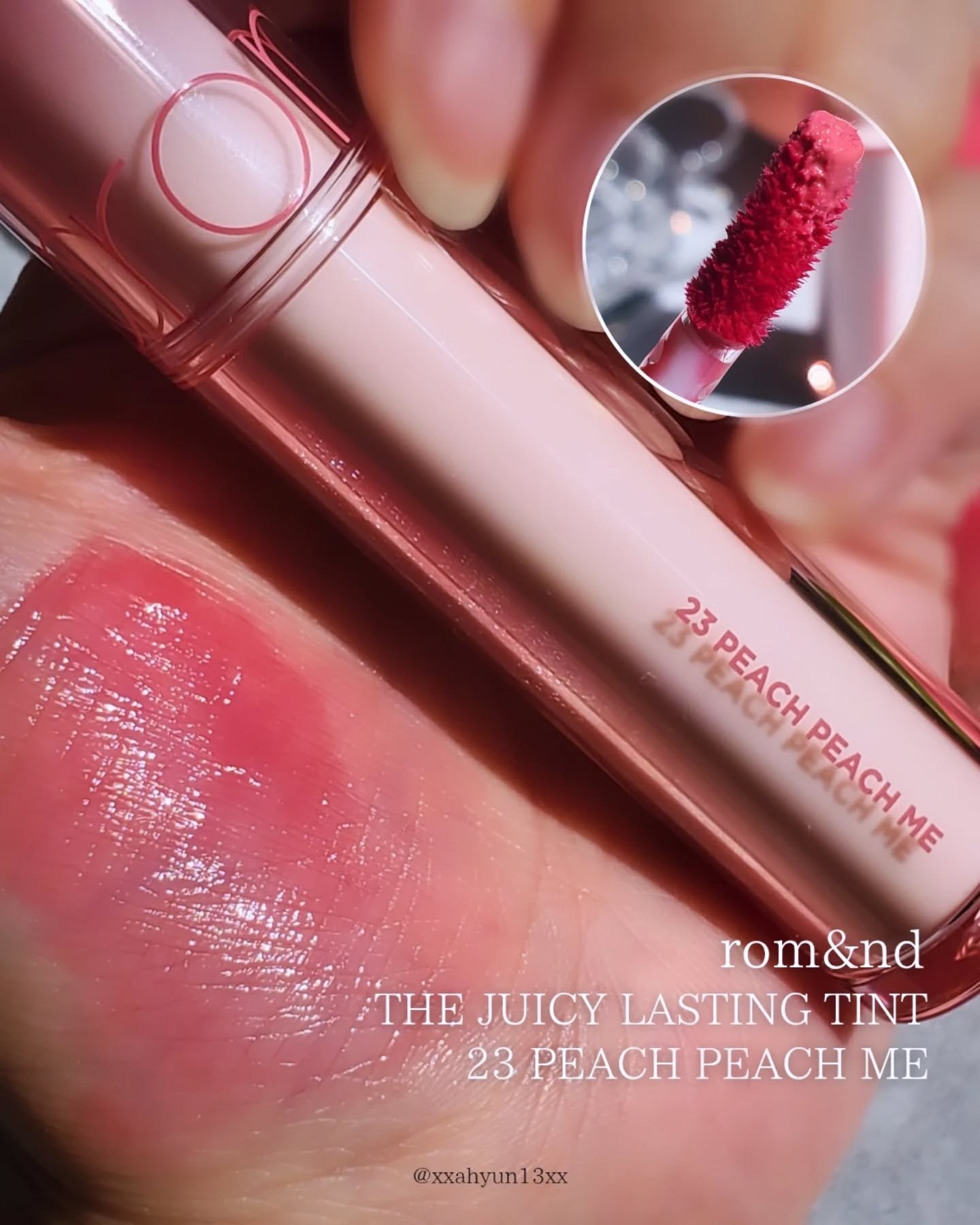 ザ ジューシーラスティングティント/rom&nd/リップティントを使ったクチコミ（3枚目）