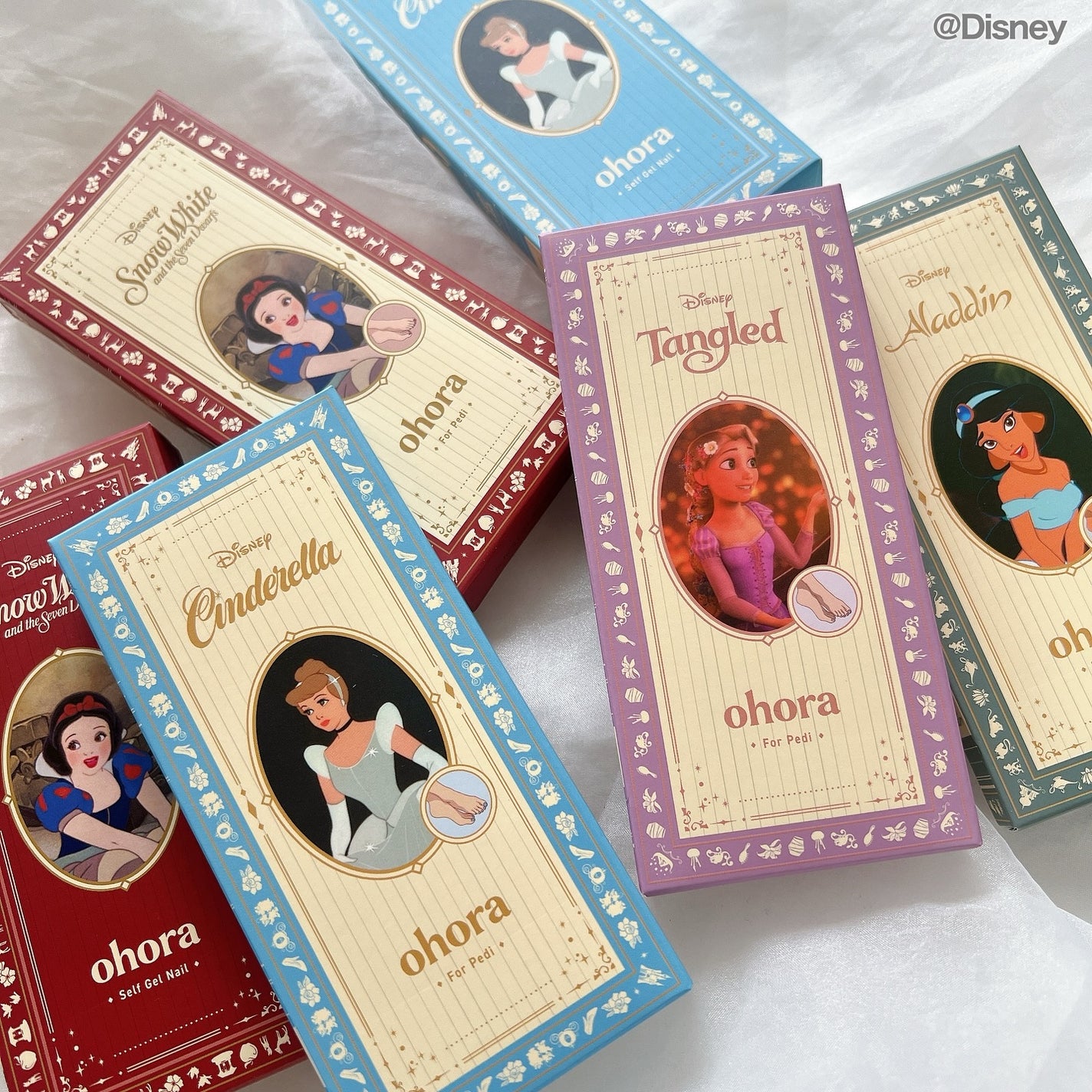 ハンド&ペディキュアセット Disney collection/ohora/ネイルシールを使ったクチコミ(4枚目)