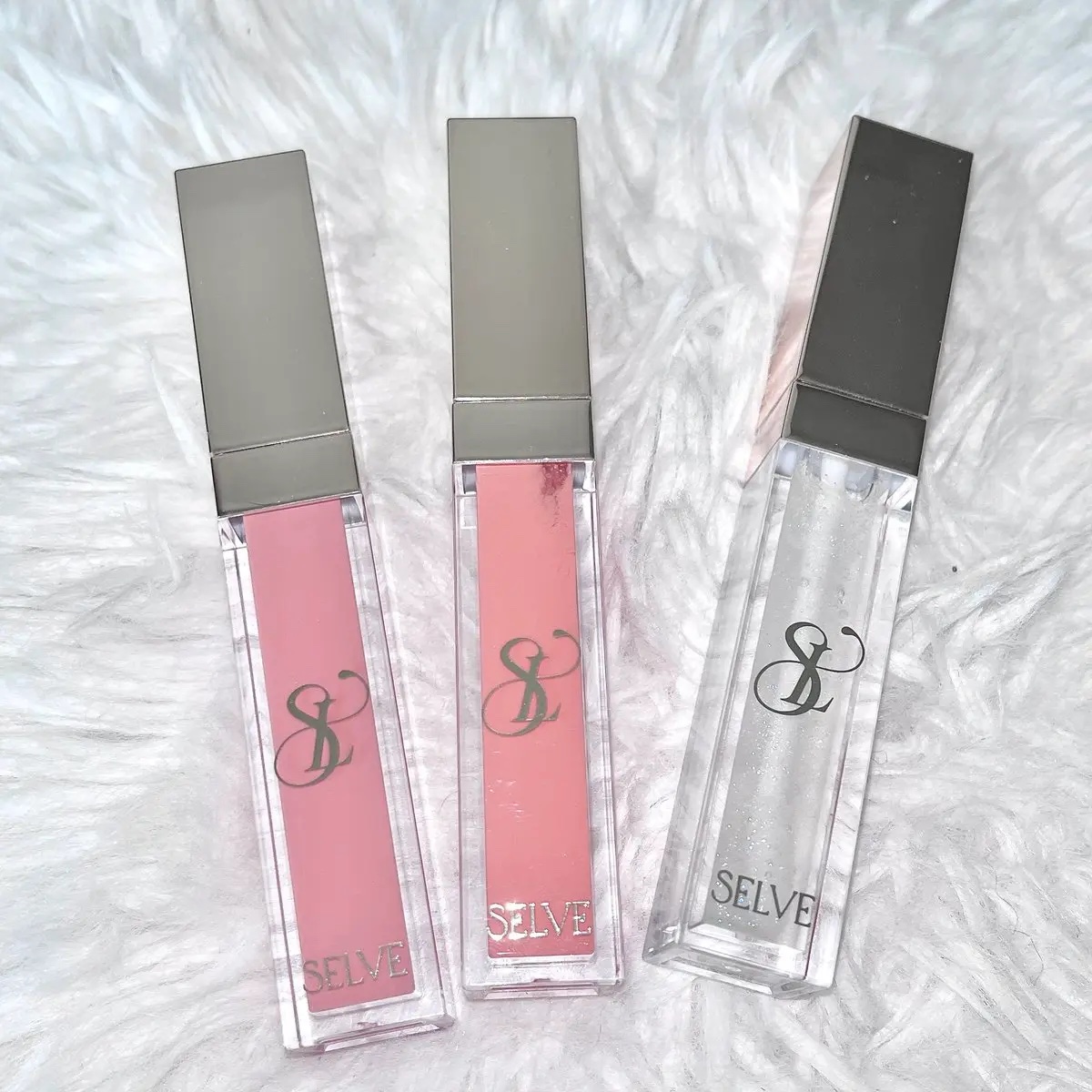 グロッシーリップオイル 02 シェルピンク/SELVE/リップグロスを使ったクチコミ（1枚目）