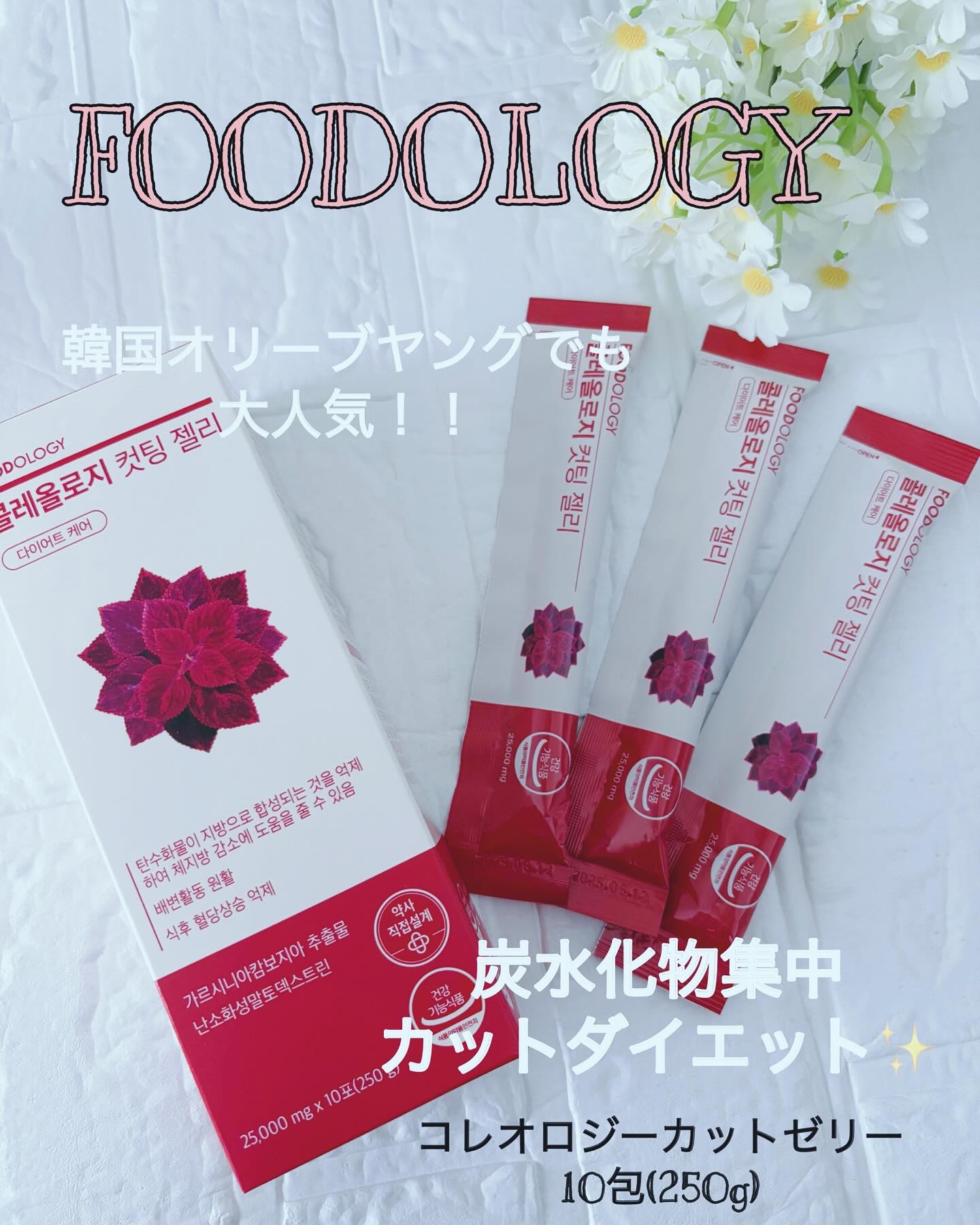 コレオロジーカットゼリー/FOODOLOGY/食品を使ったクチコミ（1枚目）