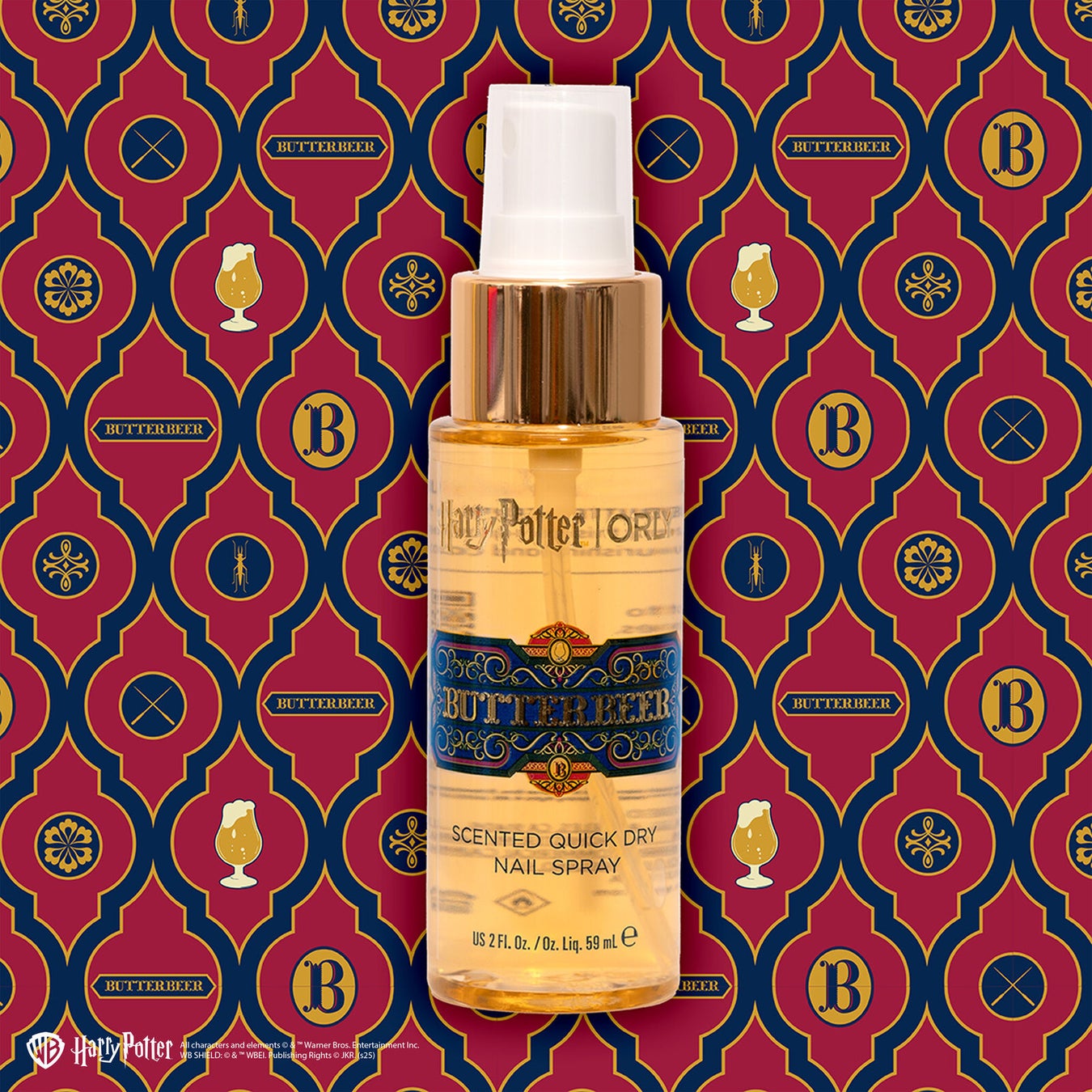 ORLY バタービール クイックドライネイルスプレー