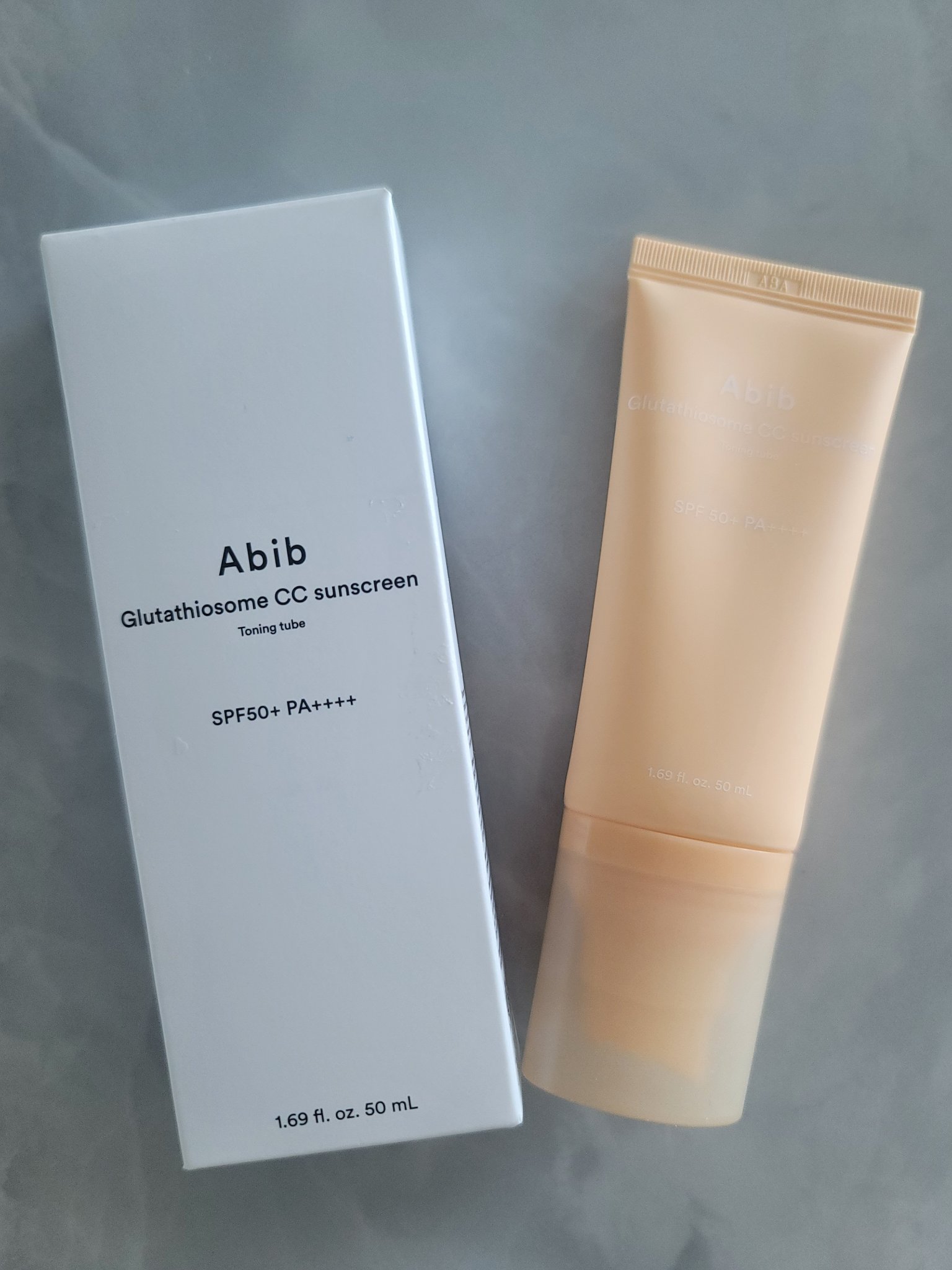 グルタチオンソームCCサンクリームトーニングチューブ/Abib /CCクリームを使ったクチコミ（2枚目）