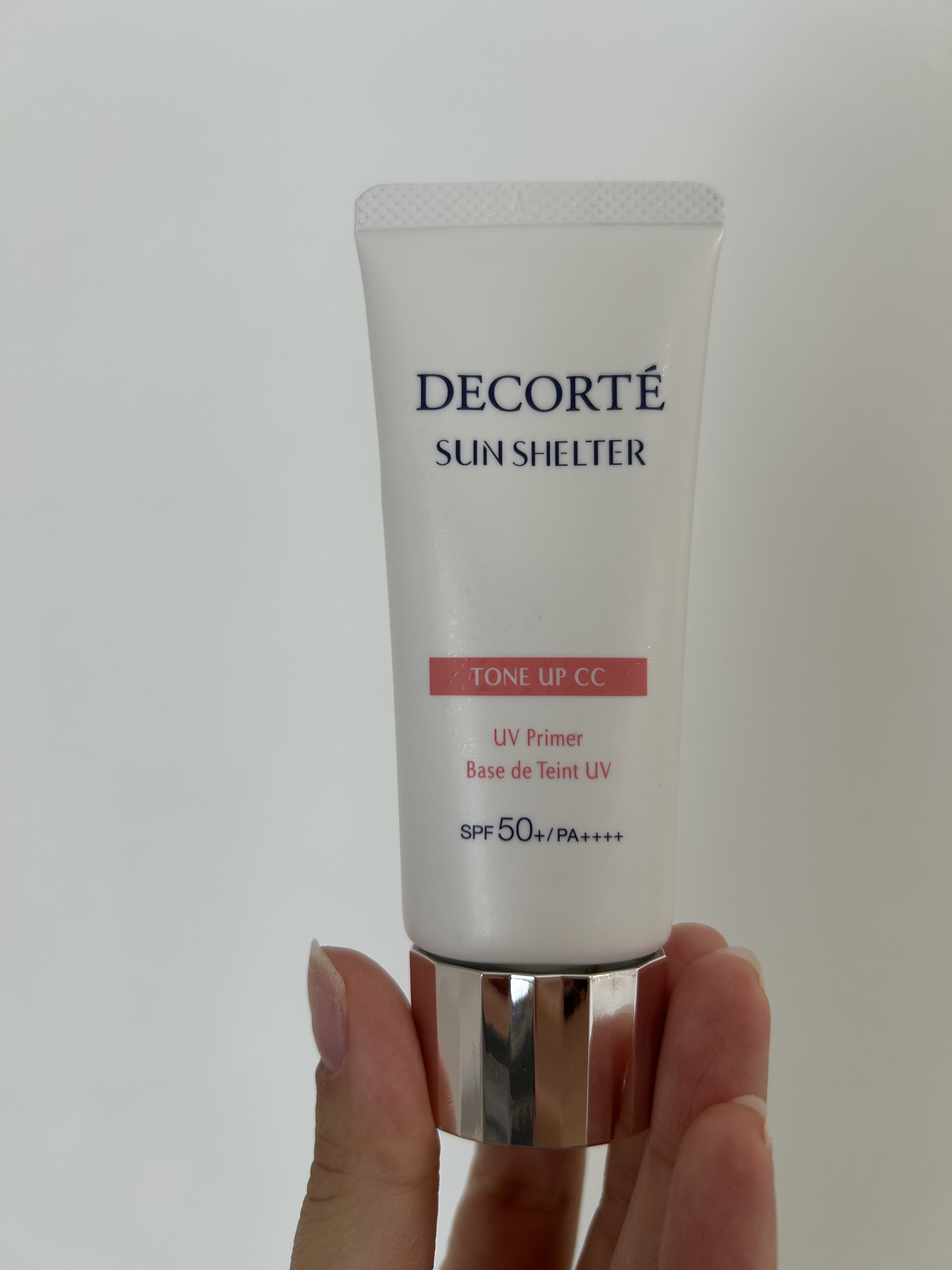 サンシェルター　マルチ プロテクション　トーンアップＣＣ/DECORTÉ/化粧下地を使ったクチコミ（1枚目）