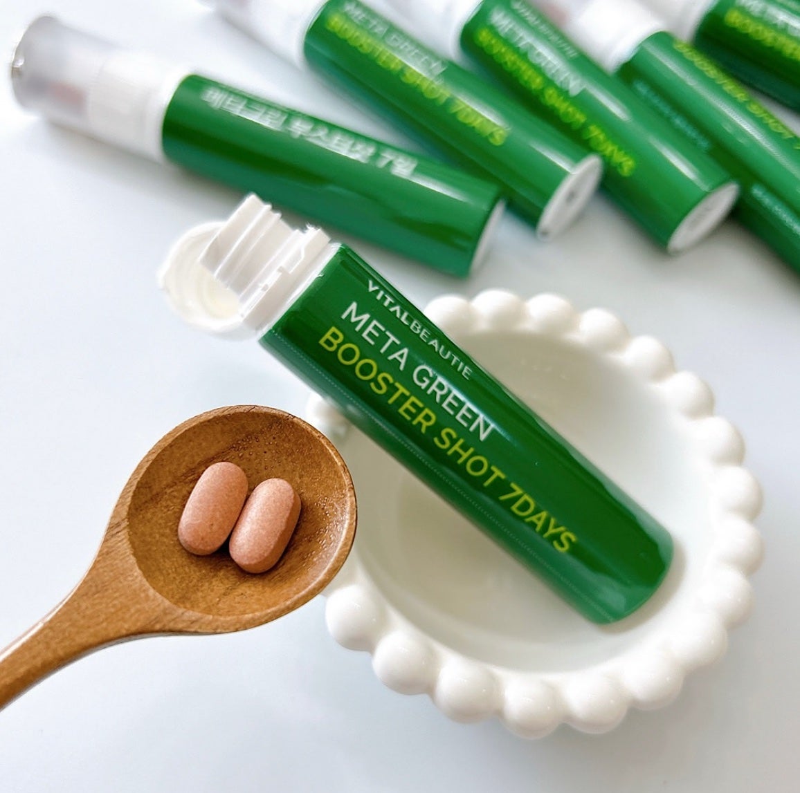 メタグリーンブースターショット/VITALBEAUTIE/健康サプリメントを使ったクチコミ(4枚目)