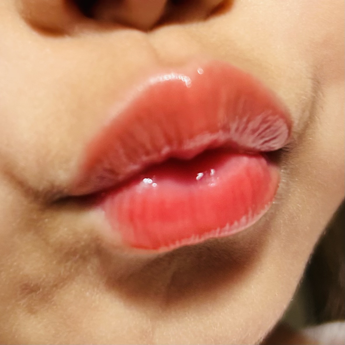 フルーティーグラムティント/Laka/リップティントを使ったクチコミ（2枚目）