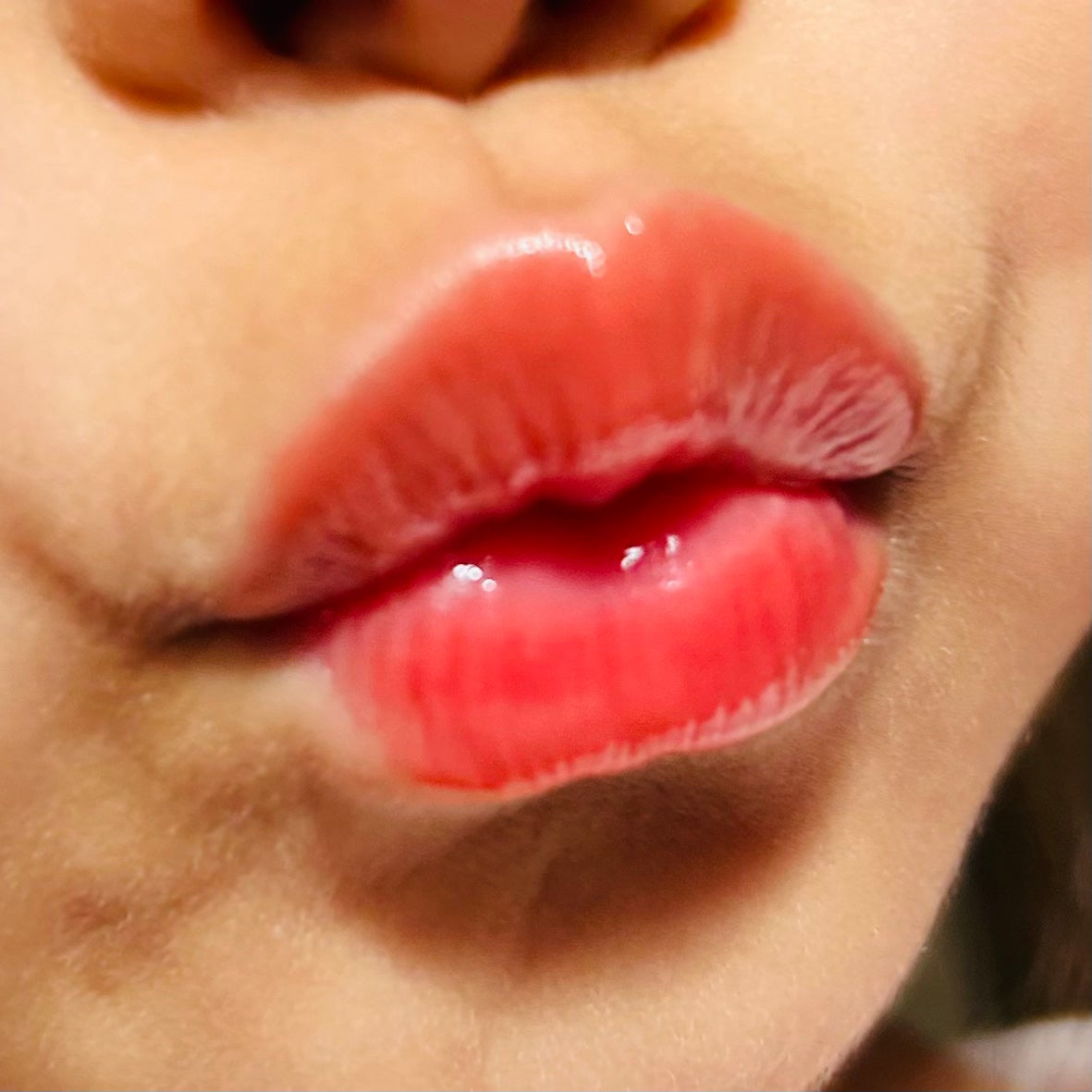 フルーティーグラムティント/Laka/リップティントを使ったクチコミ(2枚目)