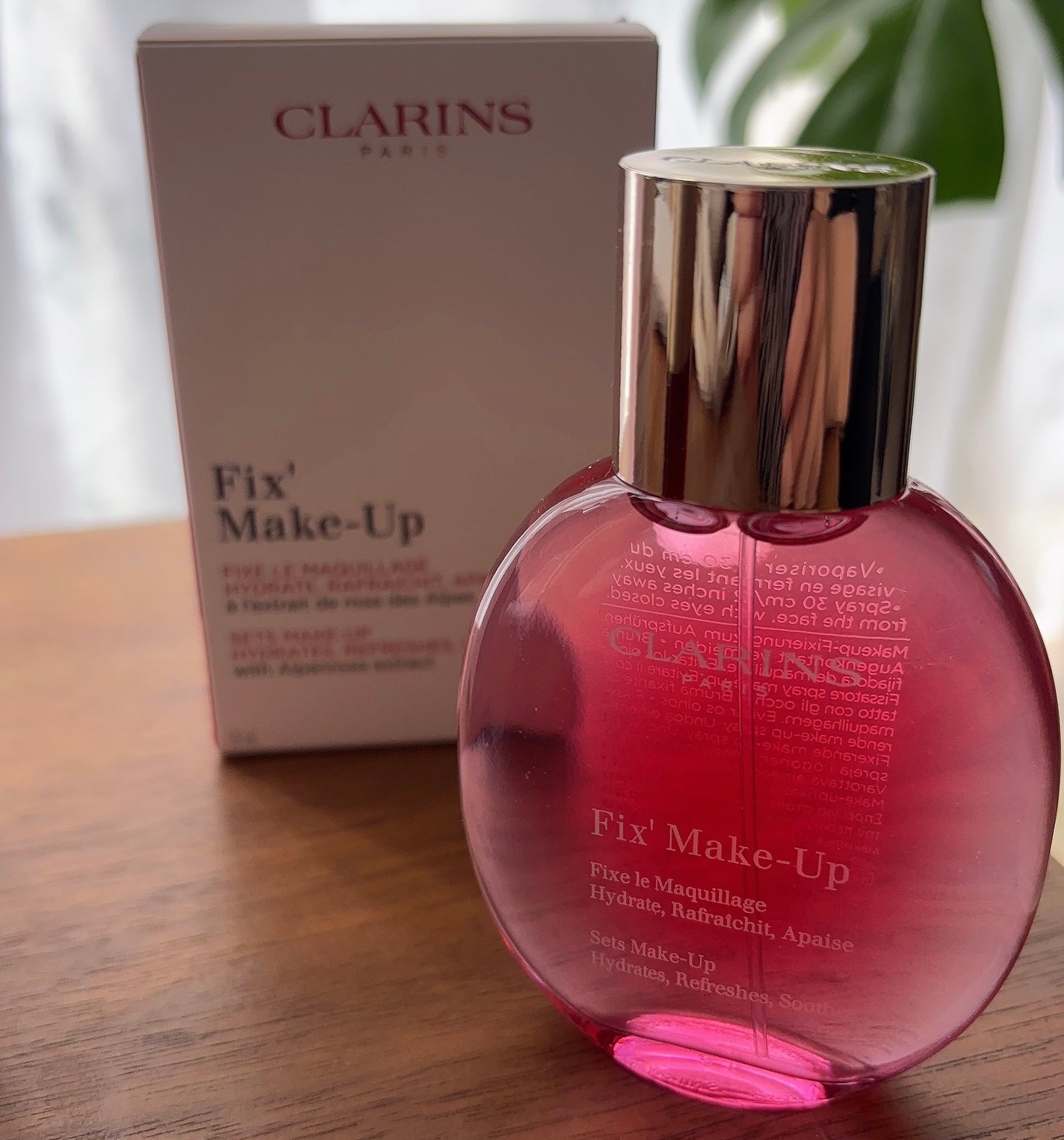 フィックス メイクアップ N/CLARINS/ミスト状化粧水を使ったクチコミ(6枚目)