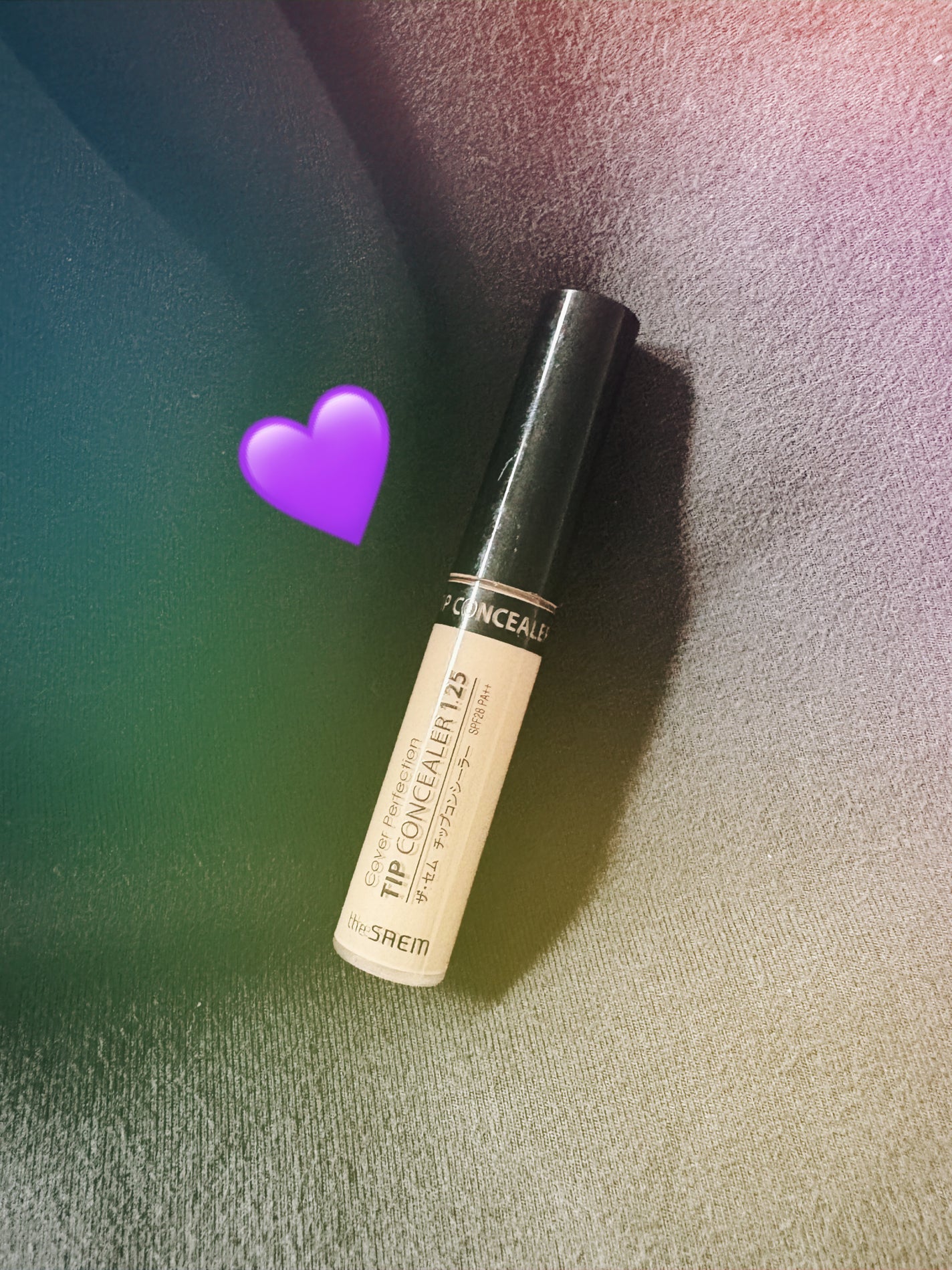 カバーパーフェクション チップコンシーラー/the SAEM/リキッドコンシーラーを使ったクチコミ(1枚目)