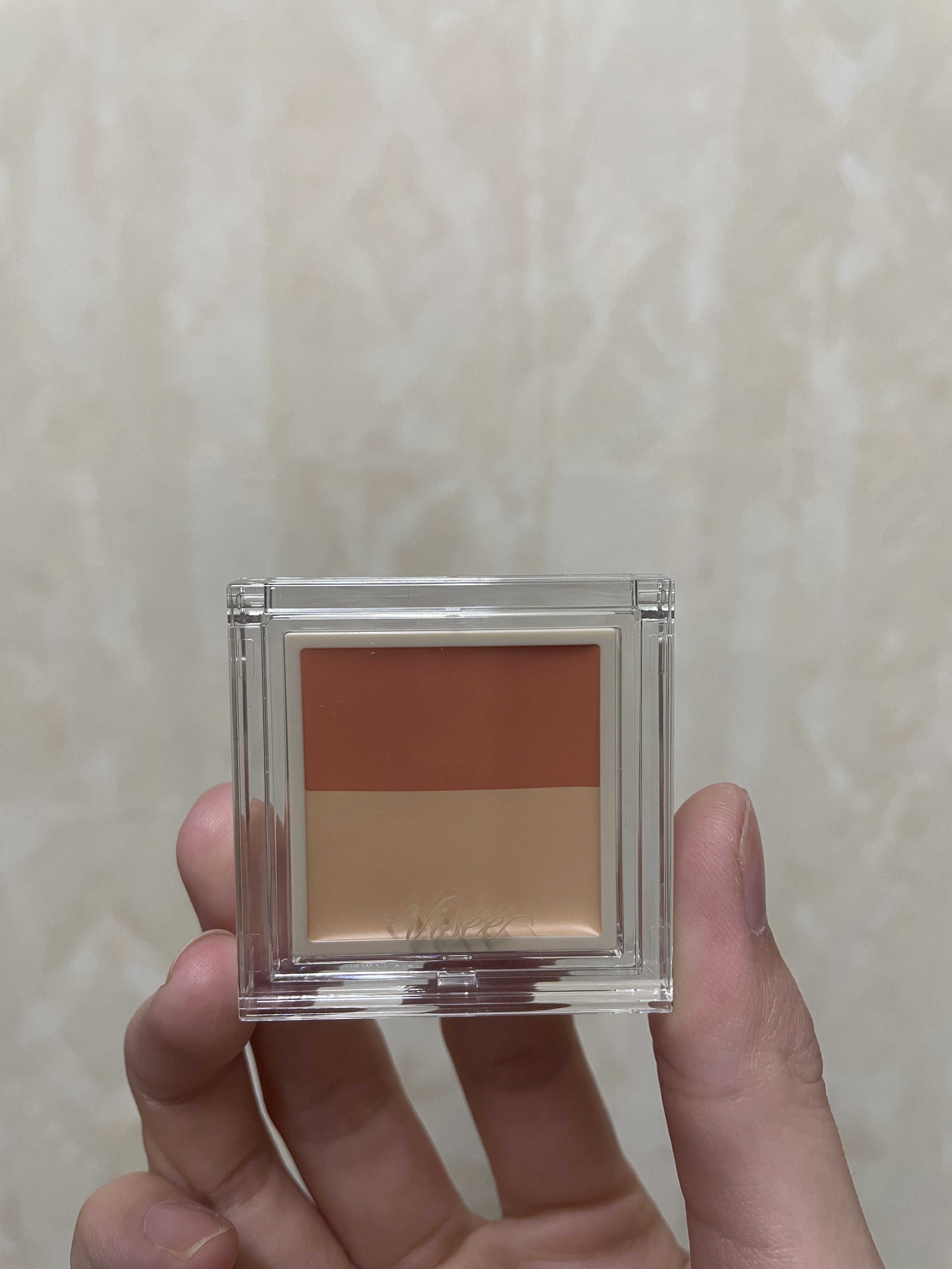 カラーデュオ トリック コンシーラー 02 グリーントリック(ナチュラルベージュ)/Visée/パレットコンシーラーを使ったクチコミ（1枚目）