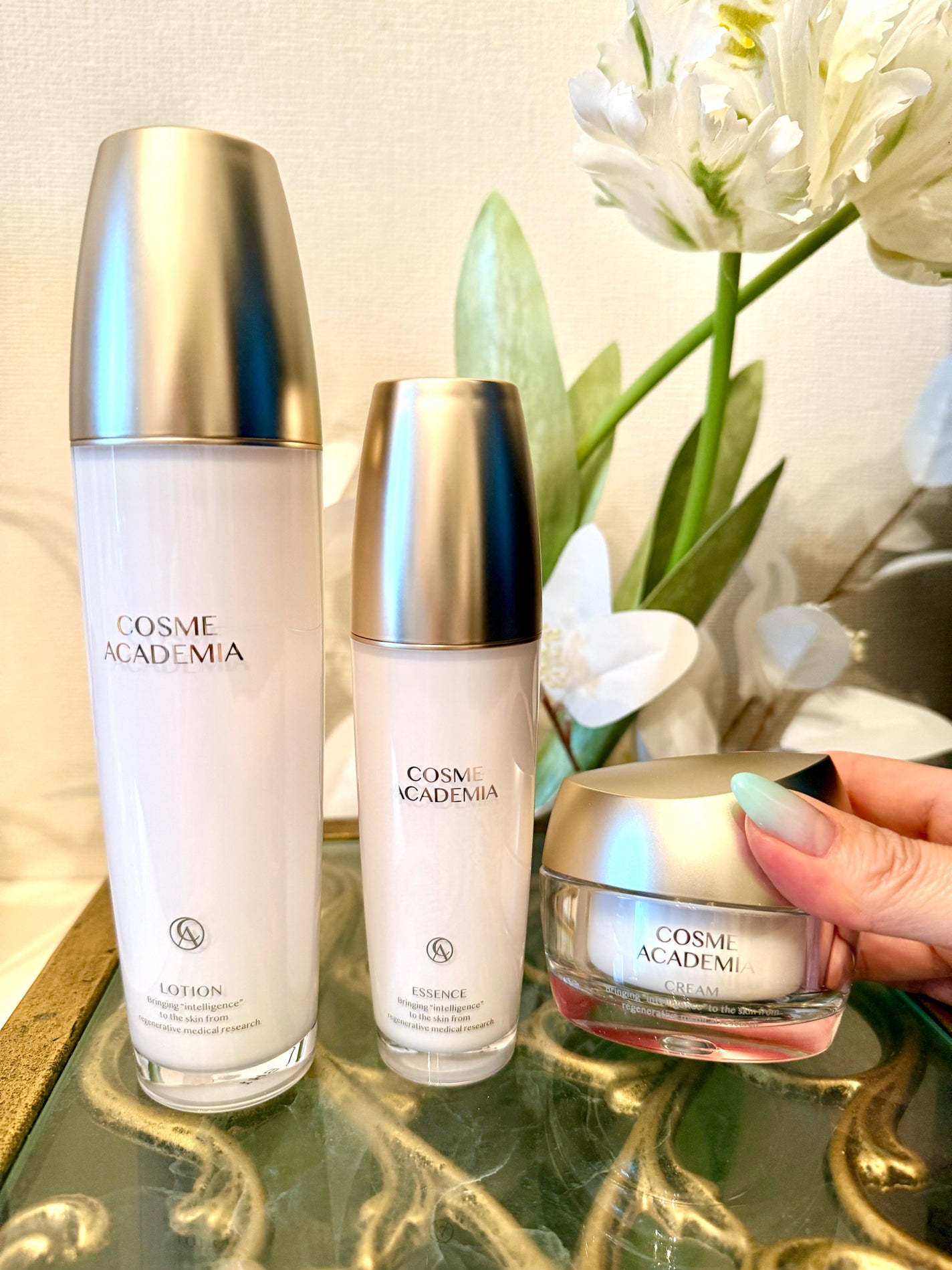 COSME ACADEMIA コスメアカデミア ローション 美容液 クリーム 試してみた】コスメアカデミア ローション COSME ACADEMIAの効果