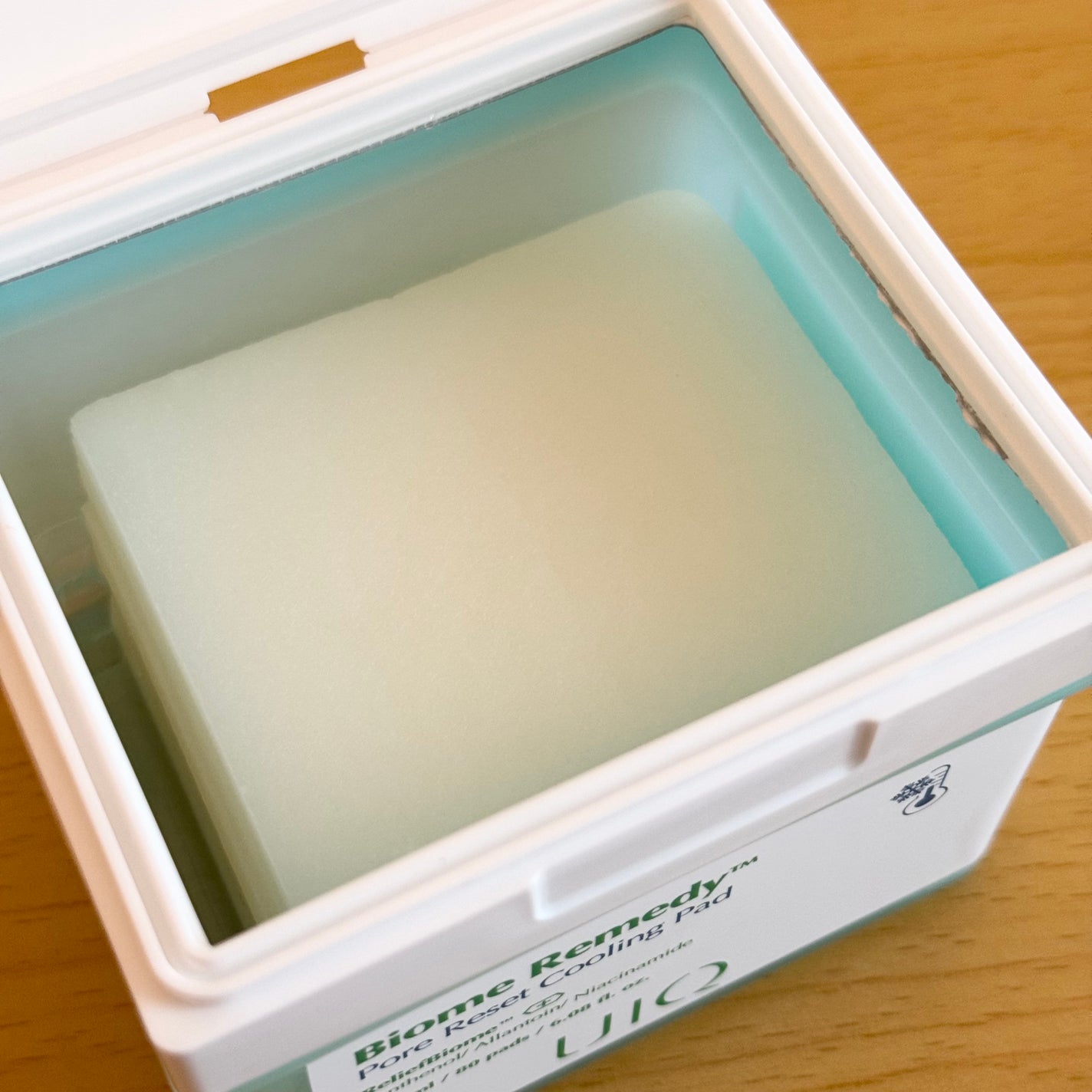 バイオームレメディポアリセットクーリングパッド/UIQ/トナーパッドを使ったクチコミ(3枚目)