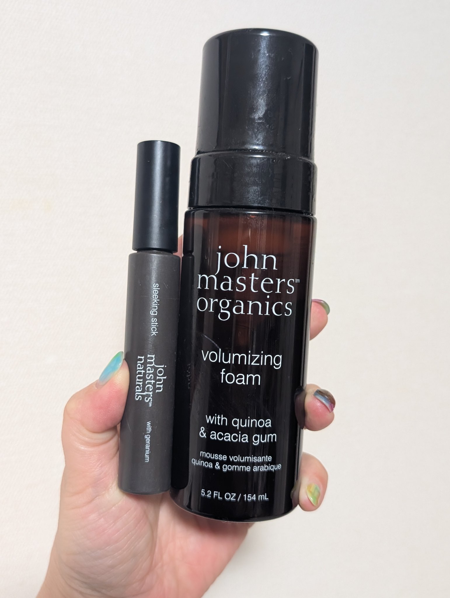 ボリューマイジングフォーム/john masters organics/ヘアムースを使ったクチコミ（1枚目）