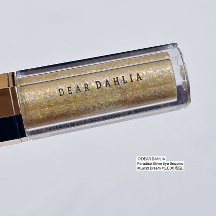パラダイス シャイン アイ シークイン/DEAR DAHLIA/リキッドアイシャドウを使ったクチコミ(6枚目)