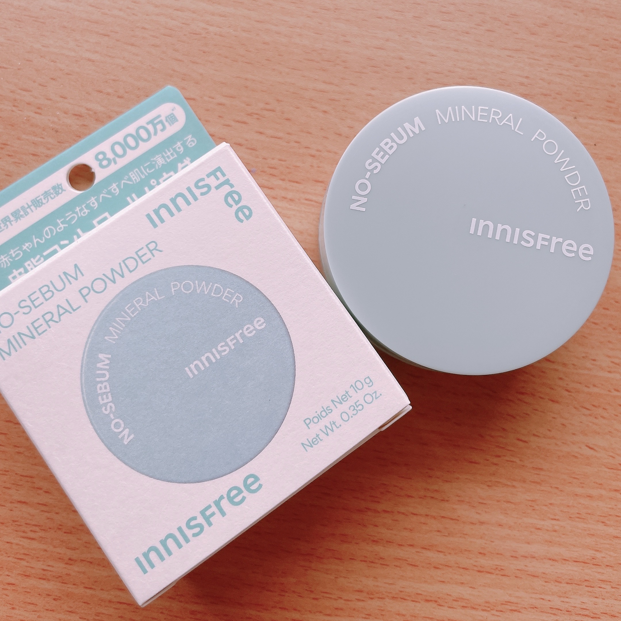 ノーセバム　ミネラルパウダー　N/innisfree/ルースパウダーを使ったクチコミ（1枚目）