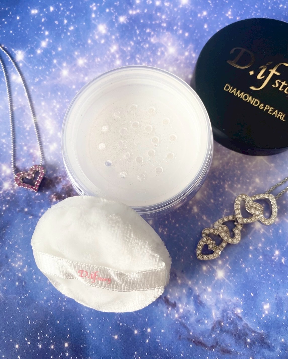 シャイニーパウダー/D.if story(ディフ ストーリー)/ルースパウダーを使ったクチコミ（2枚目）