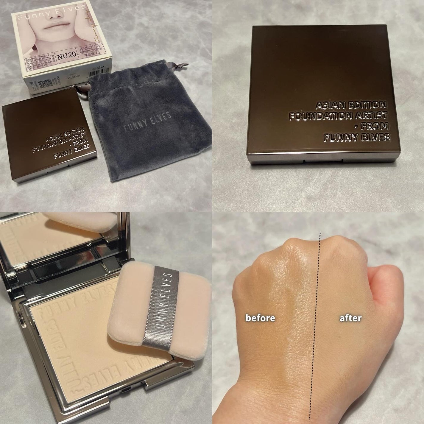 ソフトマットプレストパウダー/FUNNY ELVES方里/プレストパウダーを使ったクチコミ(3枚目)