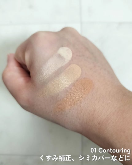 lovelycc マジックカバーチートコンシーラー/LOVELYCC/パレットコンシーラーを使ったクチコミ(3枚目)