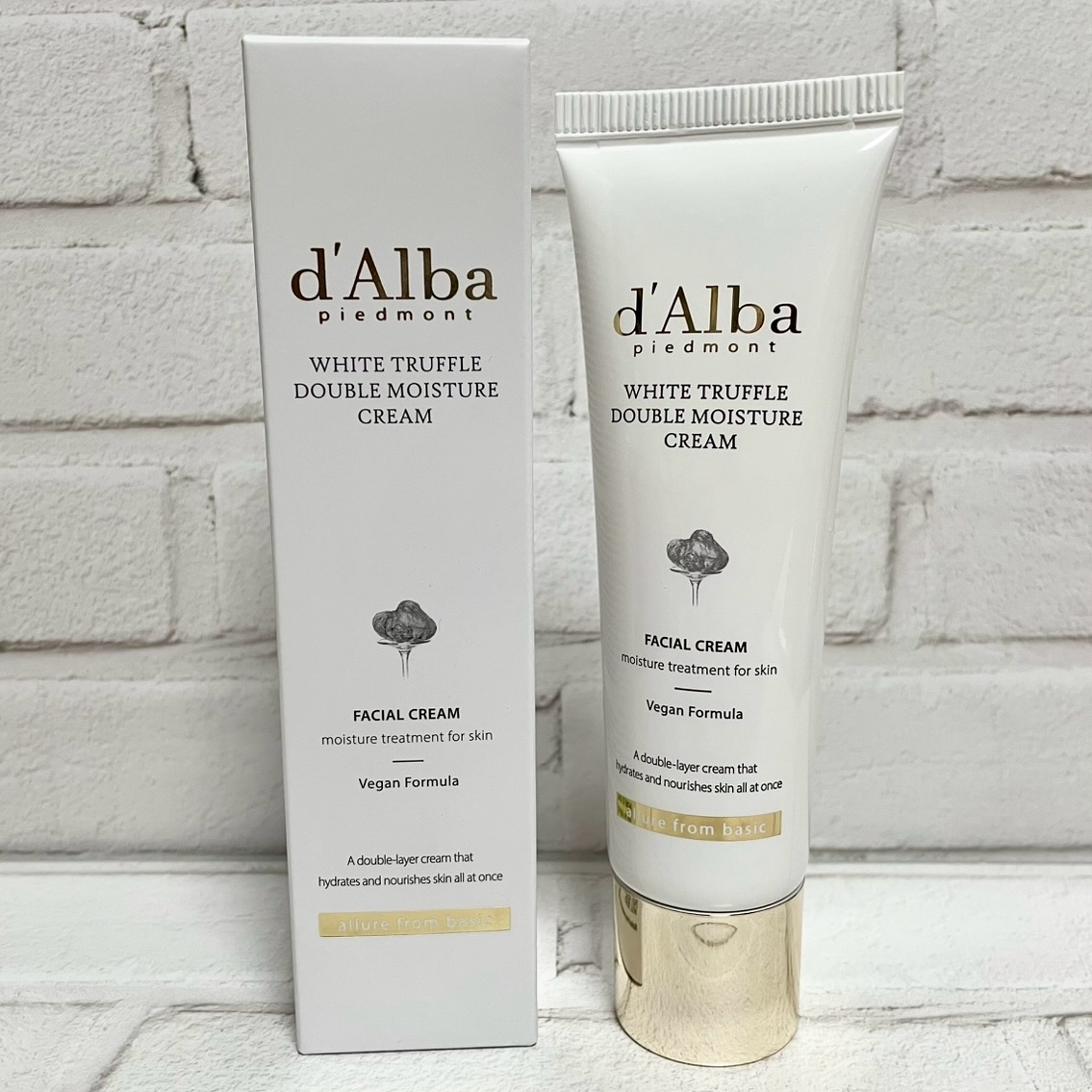 ホワイトトリュフダブルモイスチャークリーム/ダルバ/フェイスクリームを使ったクチコミ（1枚目）