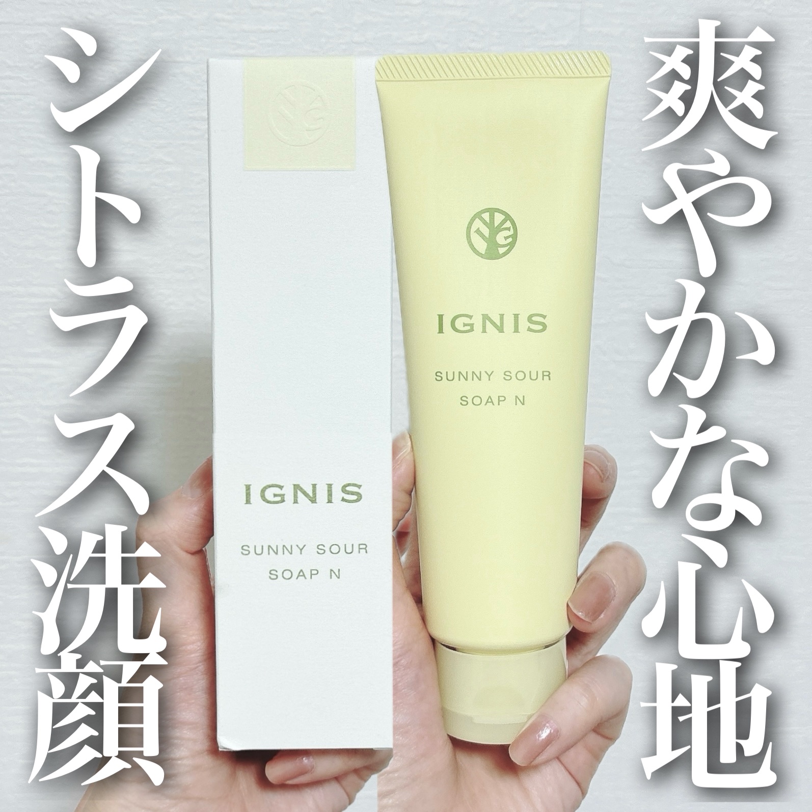 イグニス サニーサワー ソープ N/IGNIS/洗顔フォームを使ったクチコミ（1枚目）