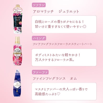 柔軟剤 クラシックフローラル/ランドリン/柔軟剤を使ったクチコミ(3枚目)