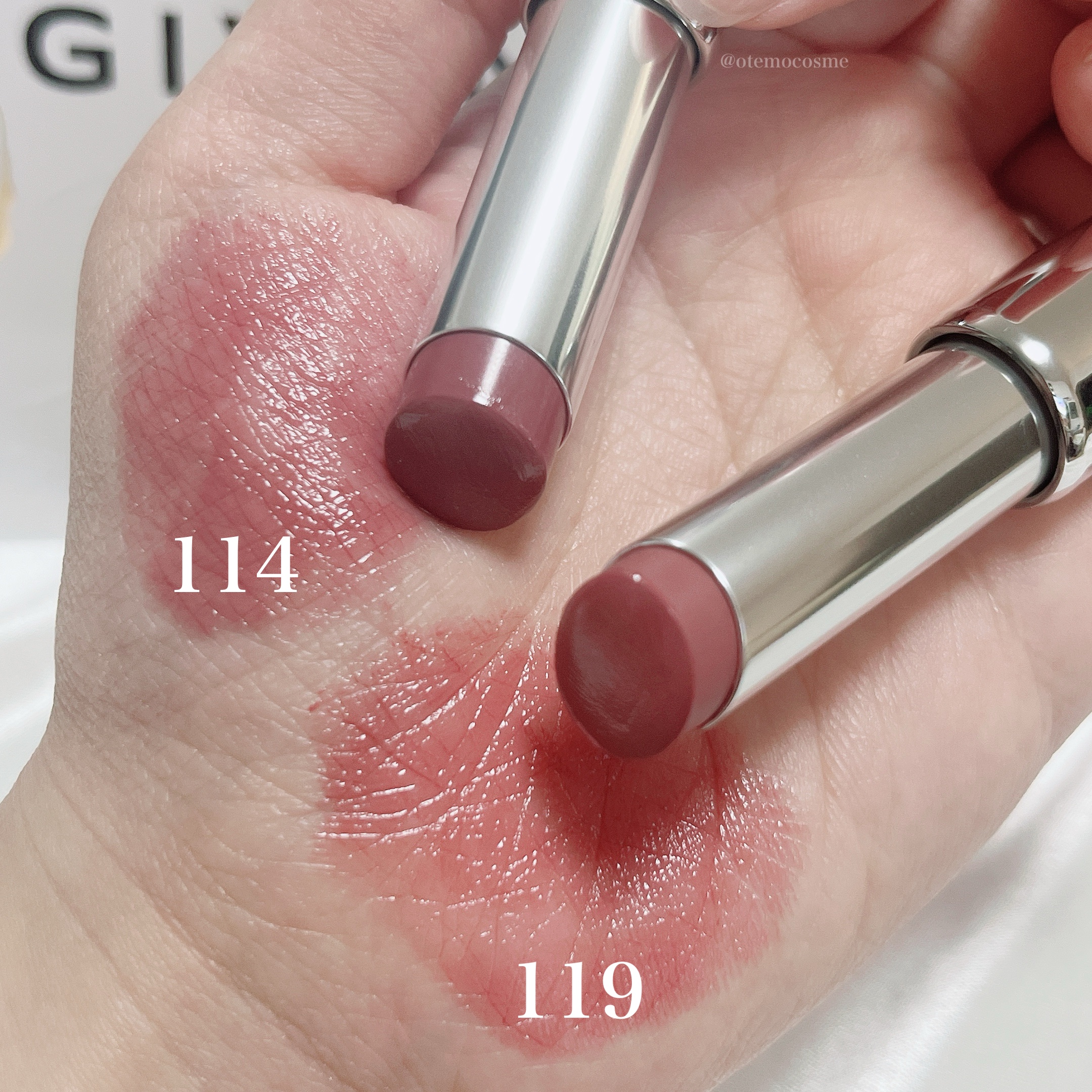 ローズ・パーフェクト・シャイン/GIVENCHY/口紅を使ったクチコミ（3枚目）