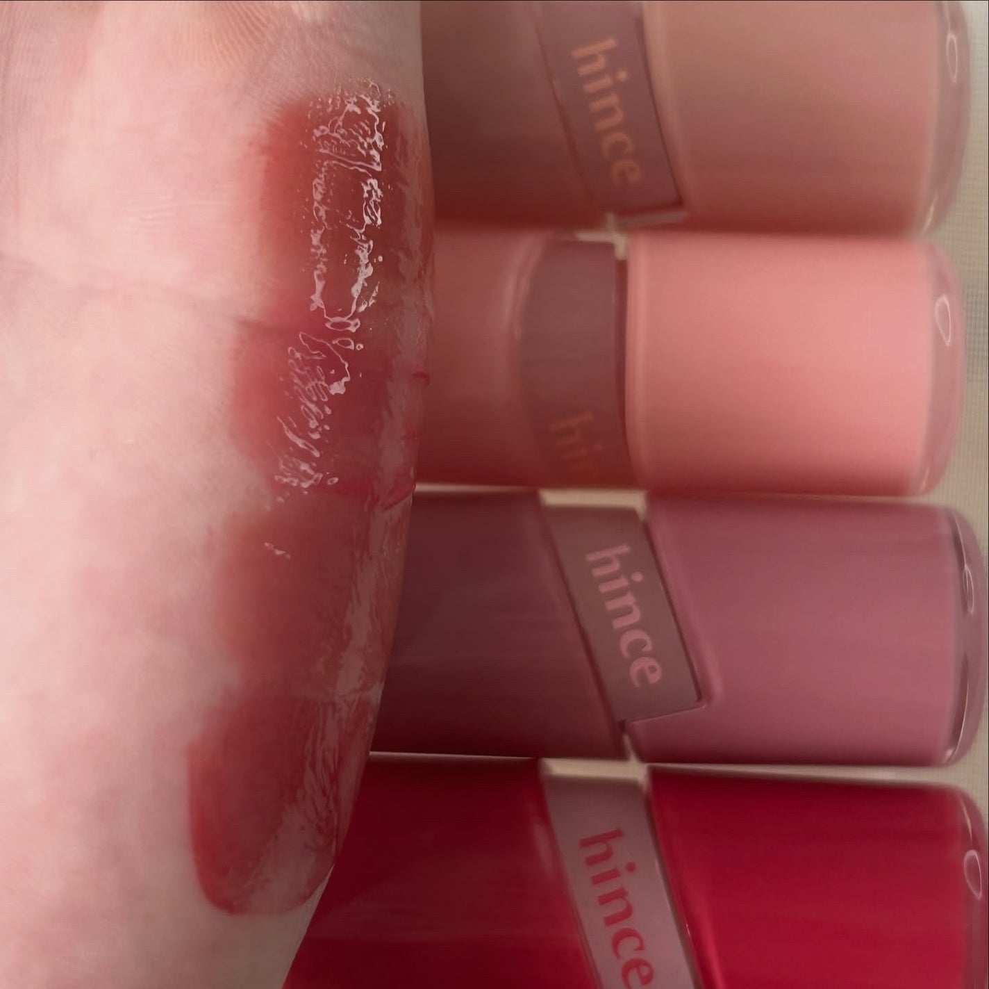 ロウグロウジェルティント/hince/リップティントを使ったクチコミ(9枚目)