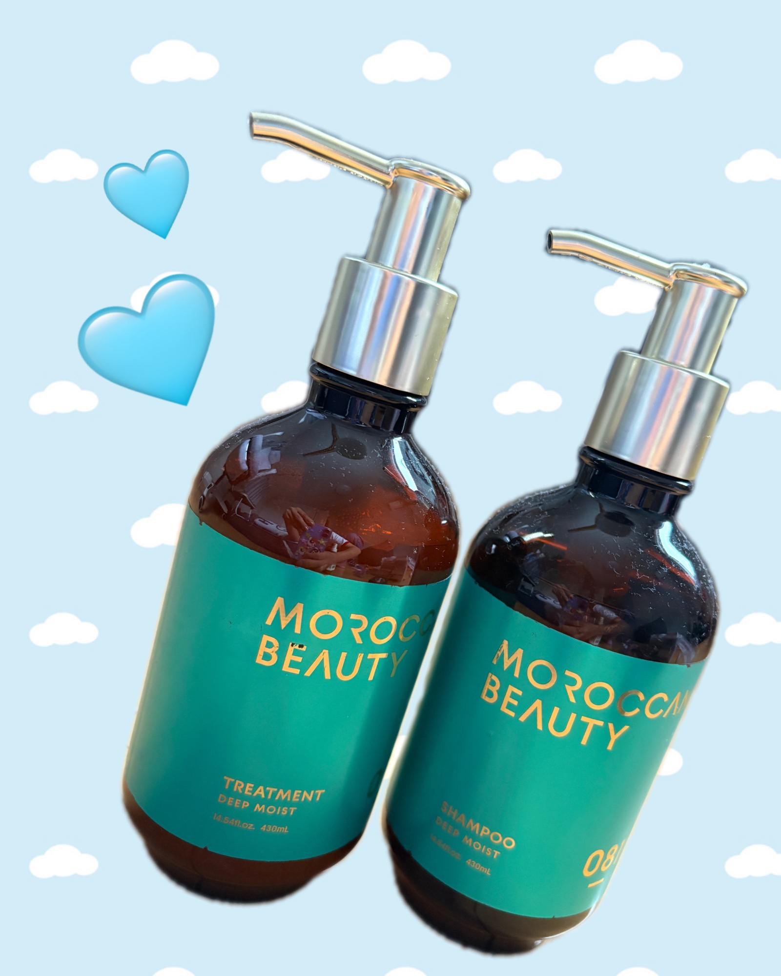 ディープモイスト シャンプー/ ヘアトリートメント/モロッカンビューティ/市販シャンプーを使ったクチコミ（1枚目）