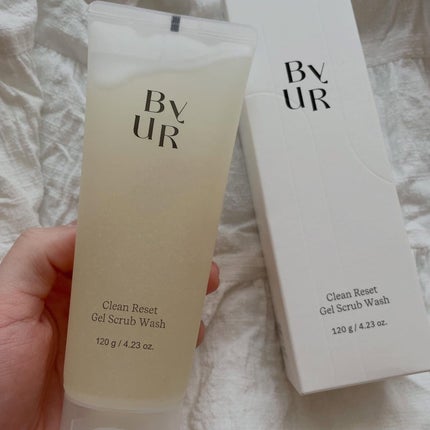 クリーンリセット ジェルスクラブウォッシュ/ByUR/その他洗顔料を使ったクチコミ(1枚目)