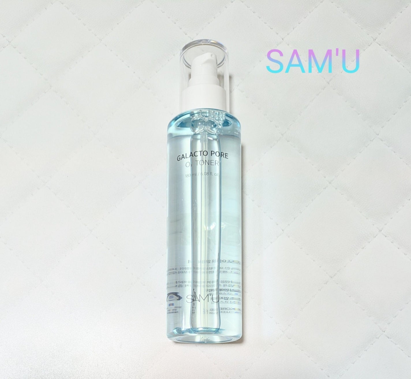 サミュ ガラクトポア オーツートナー/SAM'U/化粧水を使ったクチコミ(1枚目)