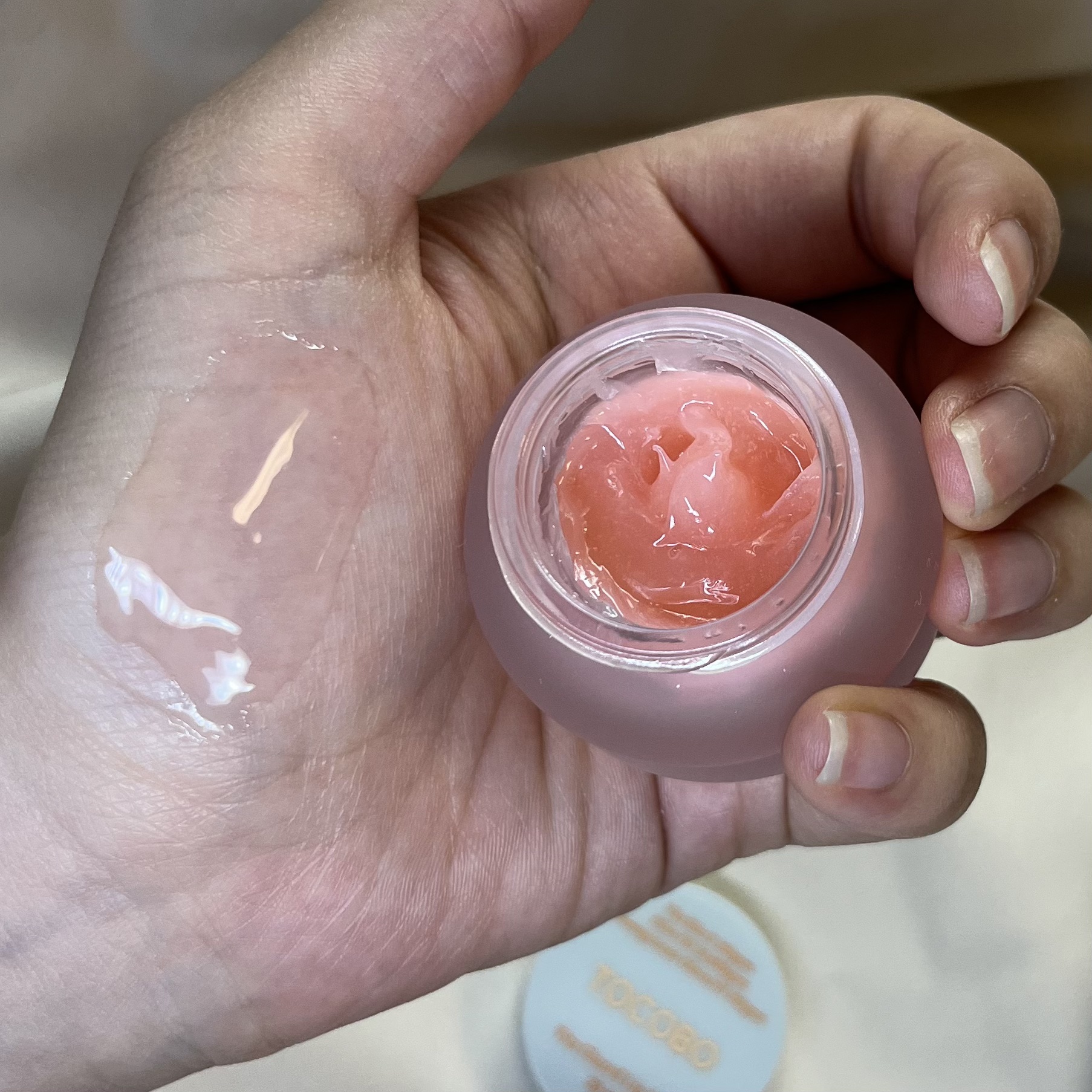 ビタグレーズドリップマスク/TOCOBO/リップマスクを使ったクチコミ（3枚目）