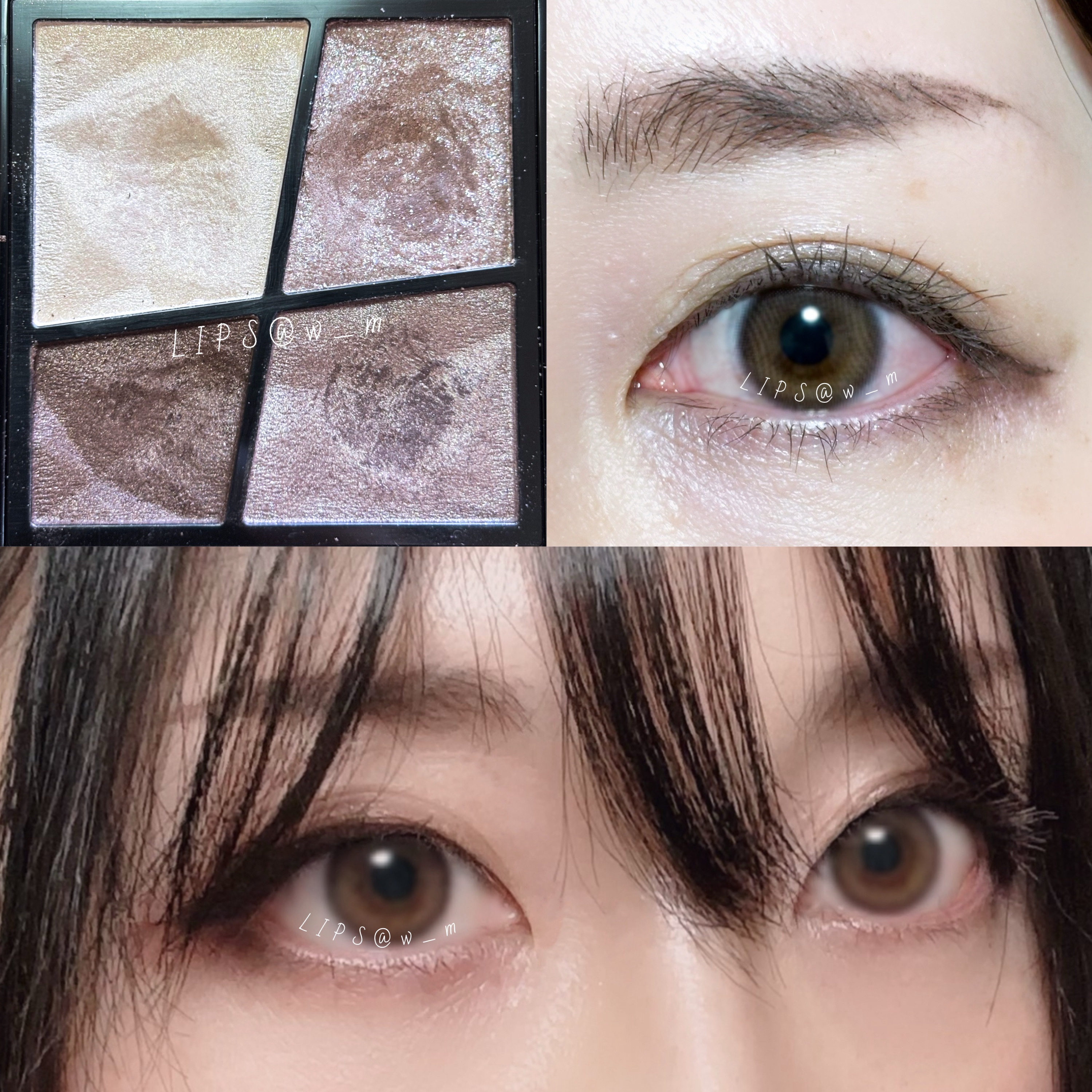 ジェミィリッチ アイズ/Visée/アイシャドウパレットを使ったクチコミ（1枚目）