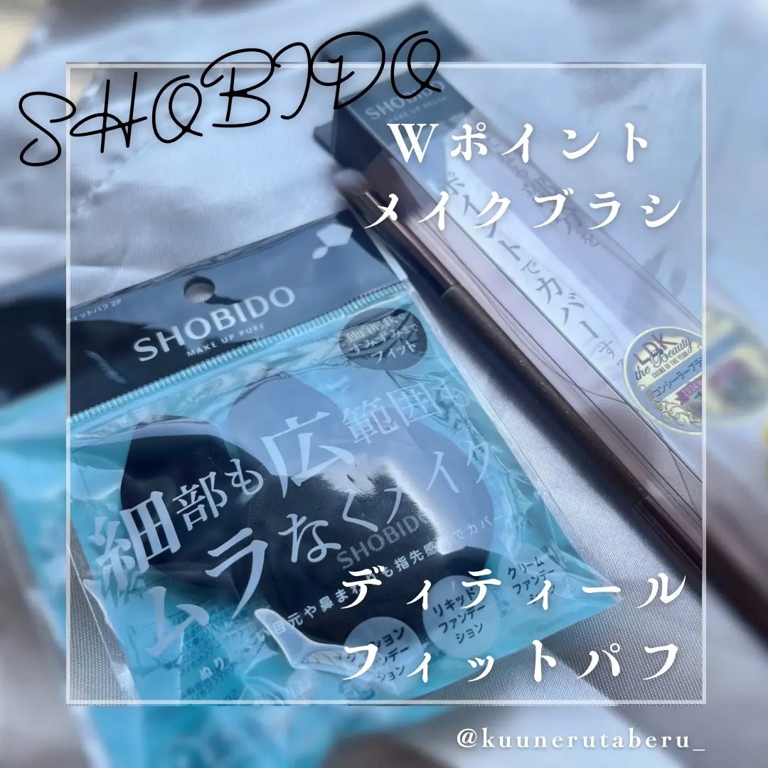 ディテールフィットパフ 2P/SHOBIDO/パフ・スポンジを使ったクチコミ（1枚目）
