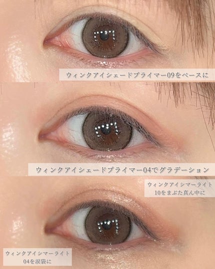 ウインク アイ シェード プライマー/Javin De Seoul/リキッドアイシャドウを使ったクチコミ(10枚目)