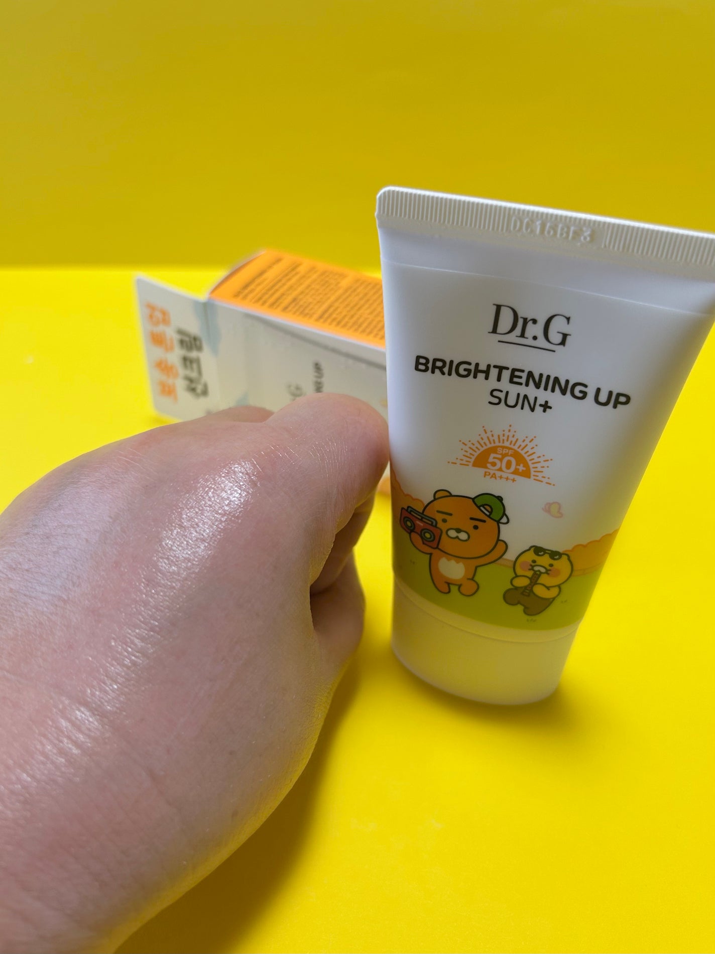ブライトニングアップサンプラス/Dr.G/日焼け止めクリームを使ったクチコミ(5枚目)
