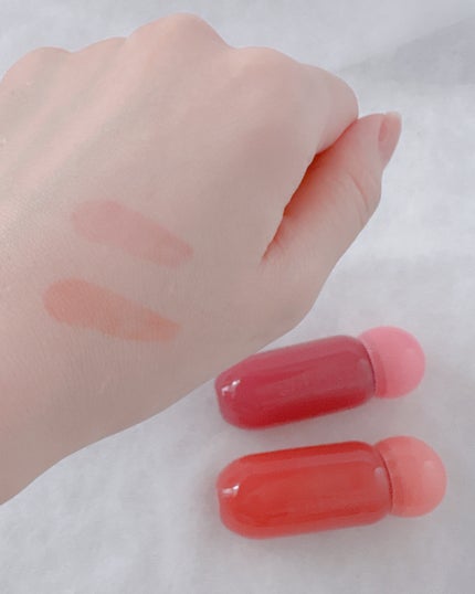 ジューシーデューイグロウティント/dasique/リップティントを使ったクチコミ(3枚目)