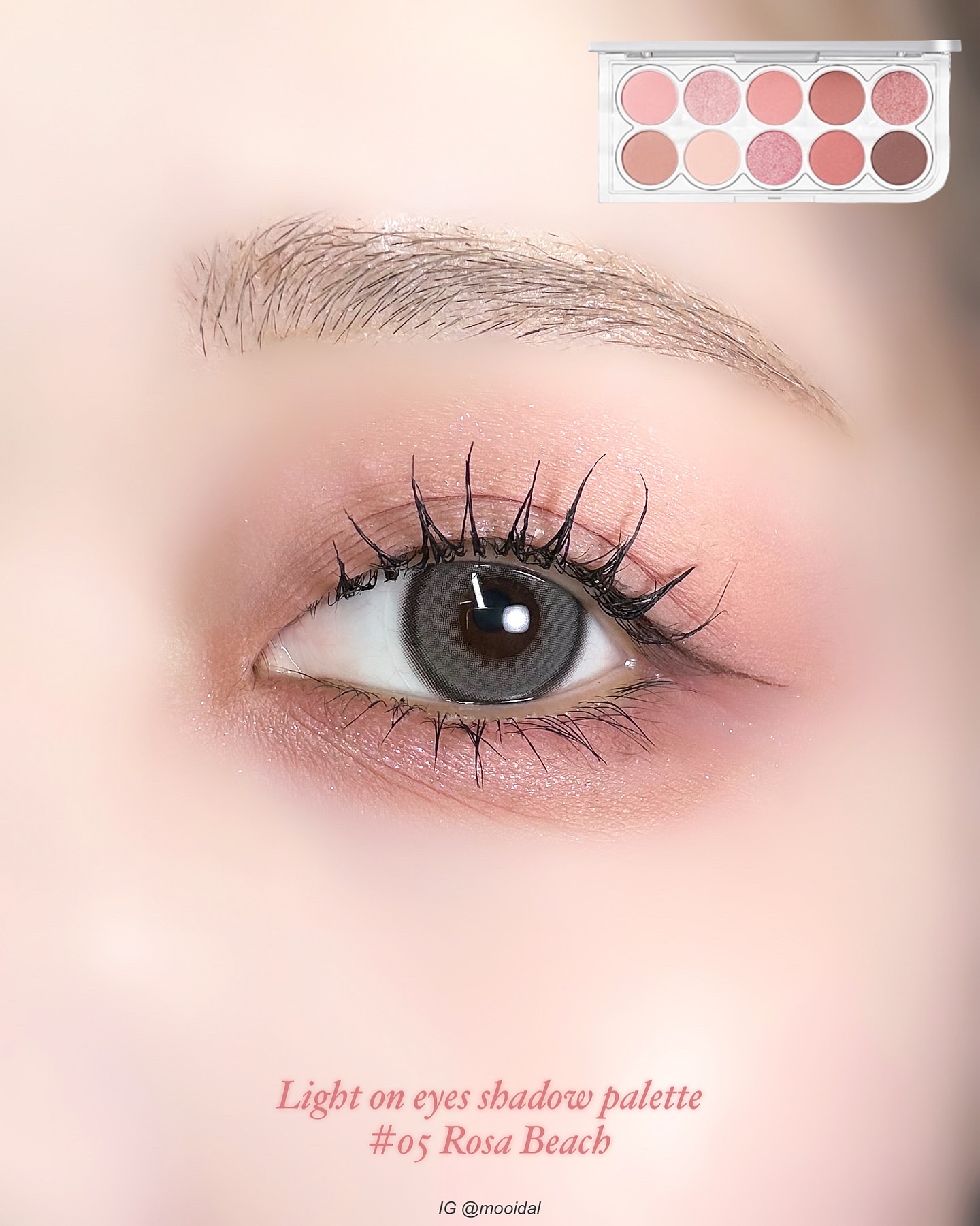 ライト オン アイズ シャドウ パレット/Lummir/アイシャドウパレットを使ったクチコミ（3枚目）