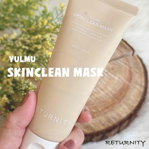 ユルムスキンクリーンパック/RETURNITY/洗い流すパック・マスクを使ったクチコミ（1枚目）