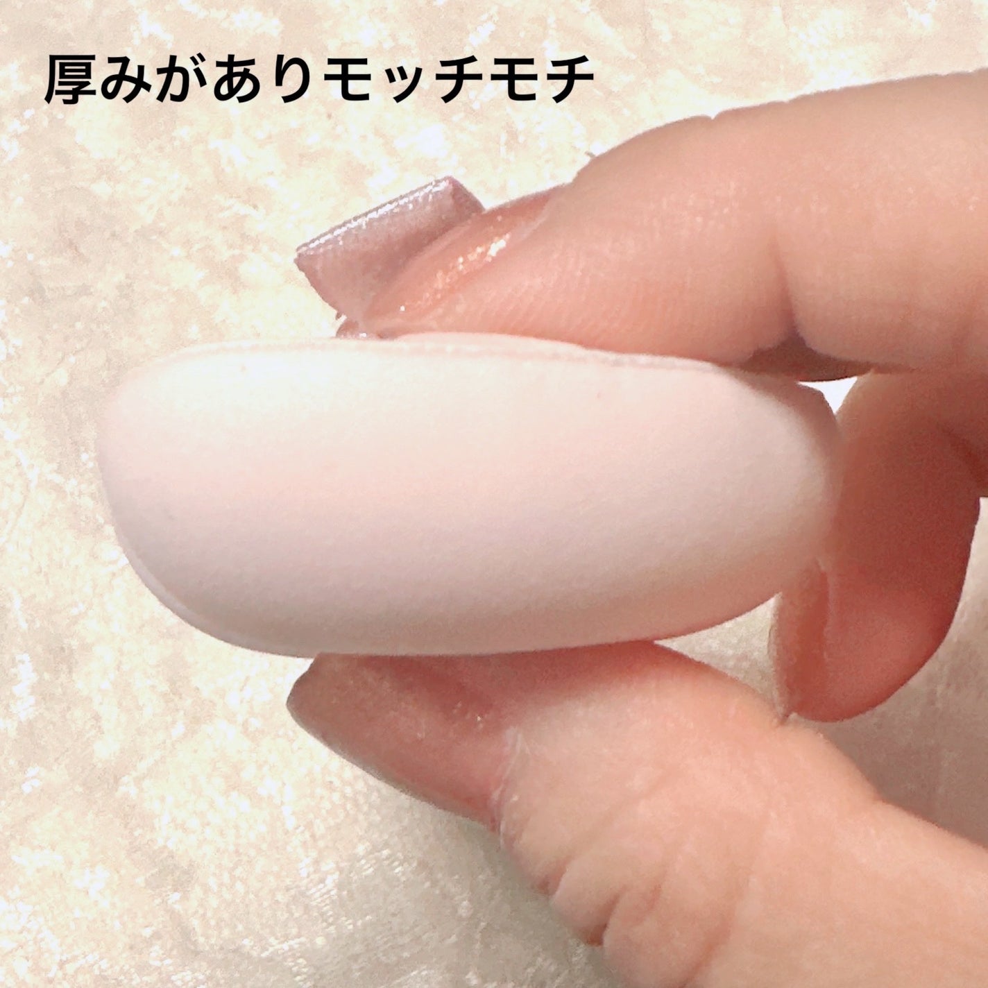 フラワーノーズ ハート型 マシュマロパウダーパフ/FlowerKnows/パフ・スポンジを使ったクチコミ(4枚目)