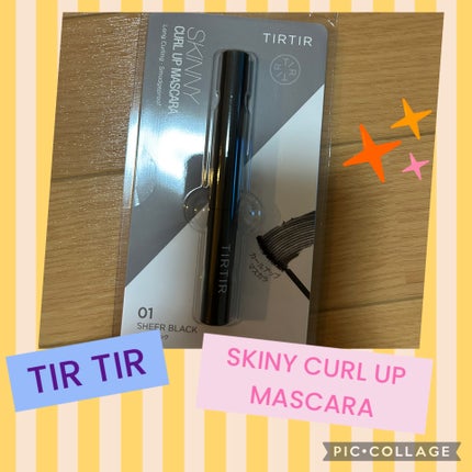 スキニーカールアップマスカラ 01 シアーブラック/TIRTIR(ティルティル)/マスカラの画像