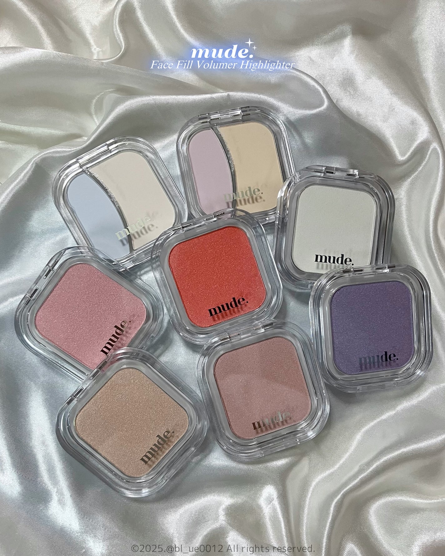 フェイスフィルボリューマーハイライター/mude/パウダーハイライトを使ったクチコミ(2枚目)