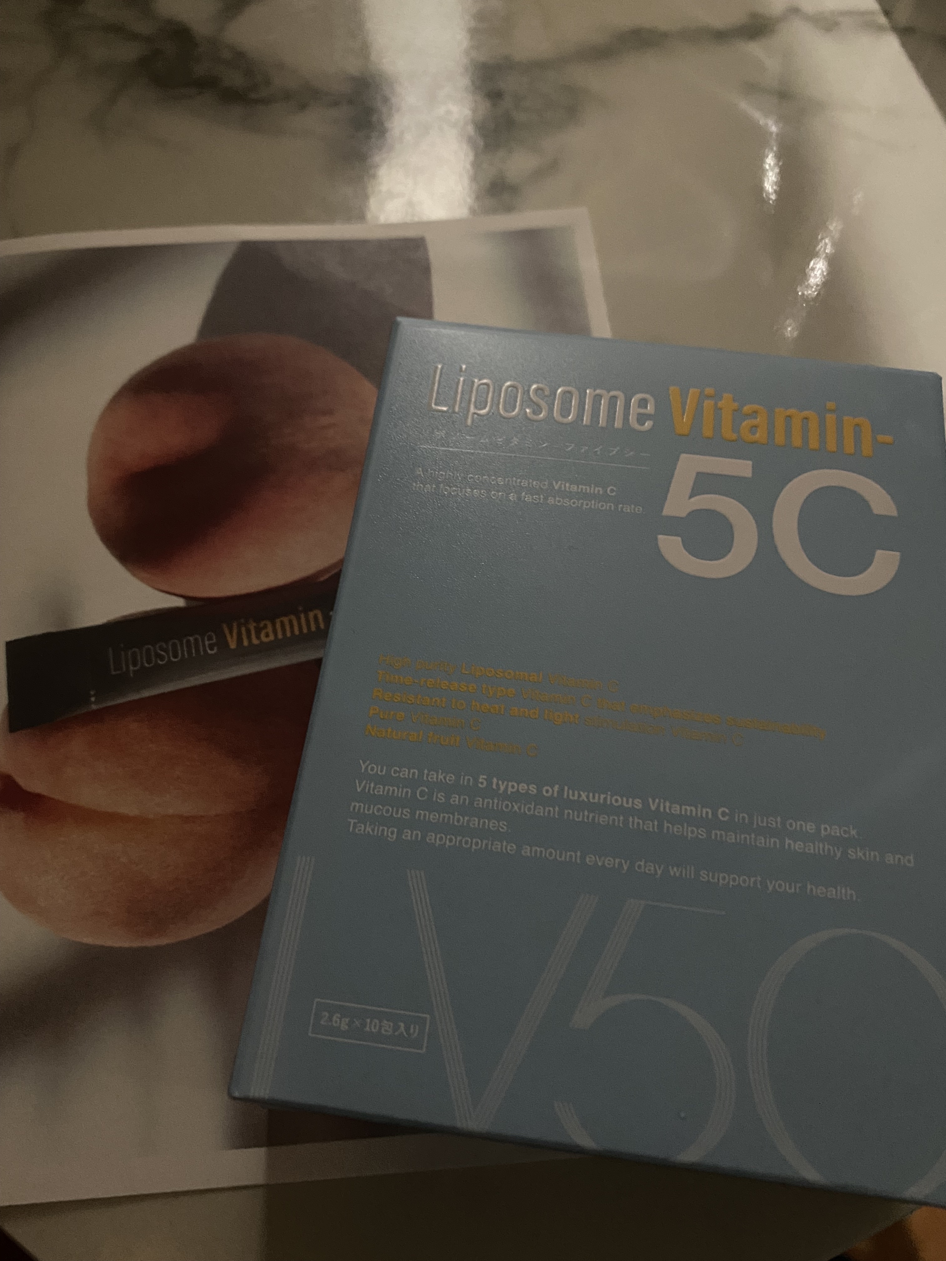 Liposome Vitamin - 5C/renaTerra/美容サプリメントを使ったクチコミ（1枚目）